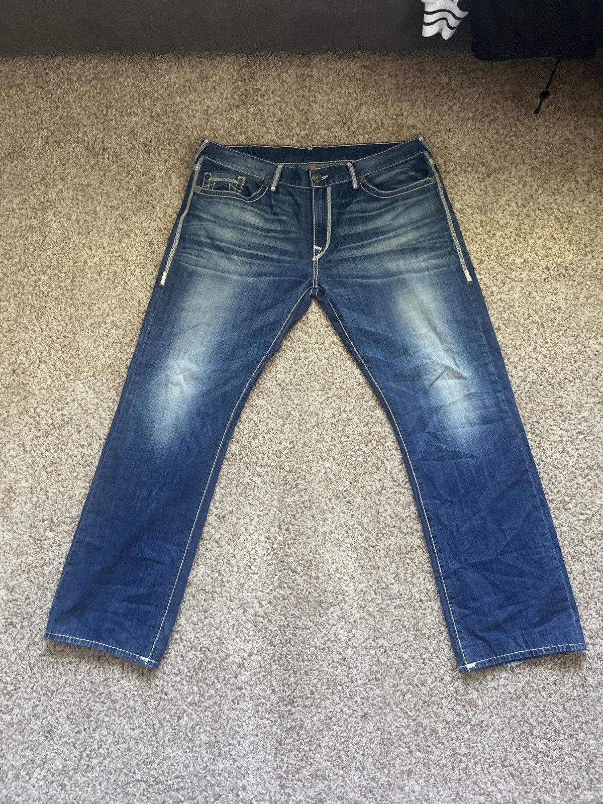 True Religion × Vintage True Religion Jeans Size US 40 / EU 56 - 9 Thumbnail