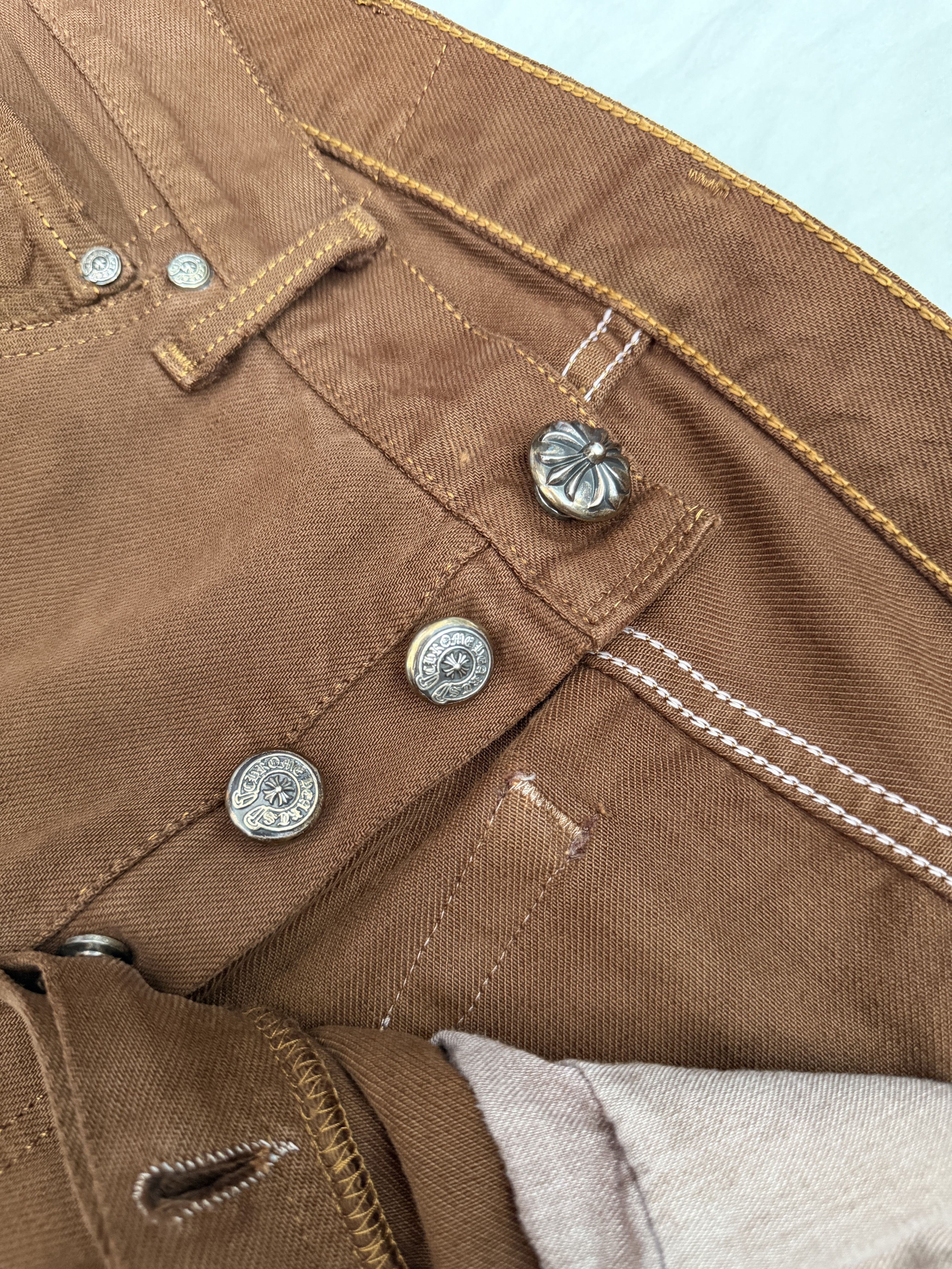 Chrome Hearts NYFW Levi's Cross Patch Jeans Size US 31 - 6 Thumbnail