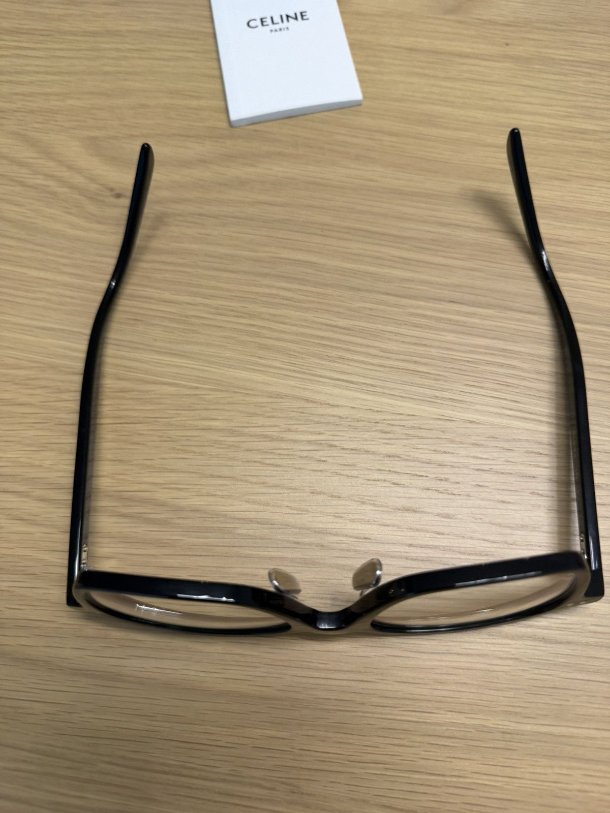 Celine Celine CL50139F Black Rectangular Optical Glasses Frame Size ONE SIZE - 5 Thumbnail