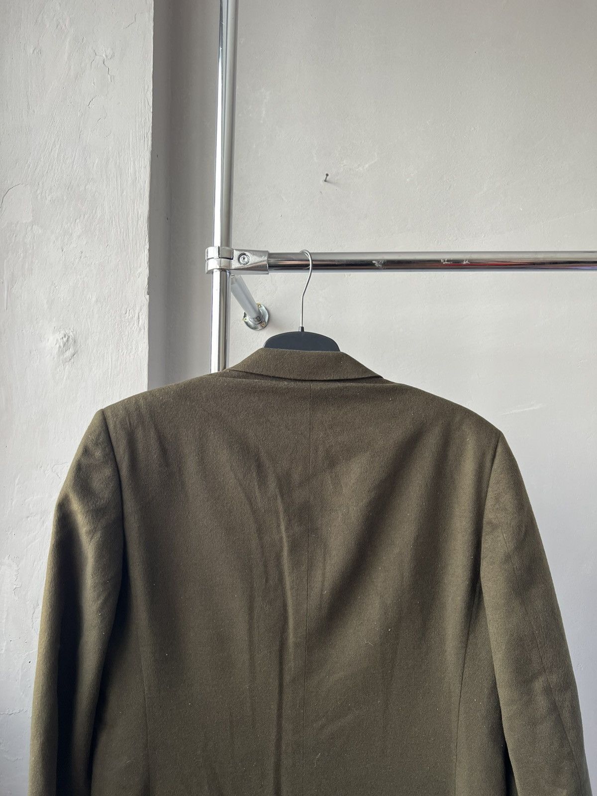 Burberry 70/80’s BURBERRYS WOOL CASHMERE MENS CLASSIC BLAZER JACKET Size 52L - 18 Thumbnail