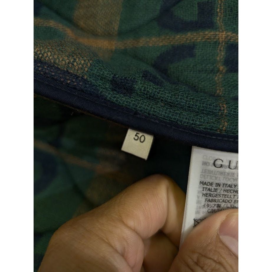 Gucci o1rshd1 Caban Waxed Cotton Jacket in Shrub/Mix Size US M / EU 48-50 / 2 - 13 Thumbnail