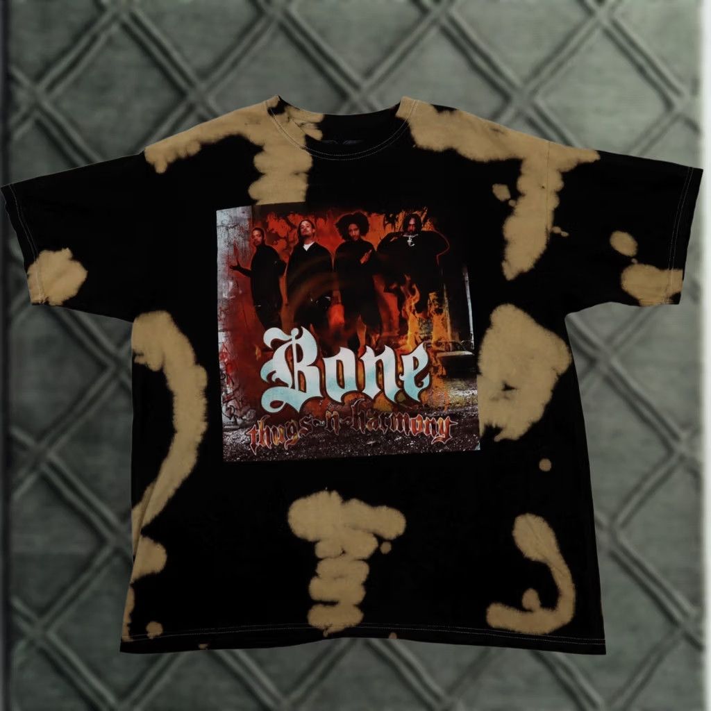 Harmony Control Bone Thugs and Harmony Tshirt Mens XL Graphic Bleached Size US XL / EU 56 / 4 - 1 Thumbnail