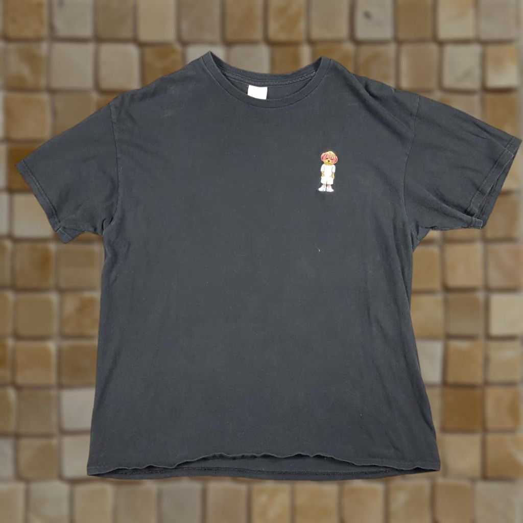 Delta VINTAGE Delta Men's T-Shirt 90s Hip Hop Music Embroidered Logo Black L Size US L / EU 52-54 / 3 - 1 Thumbnail