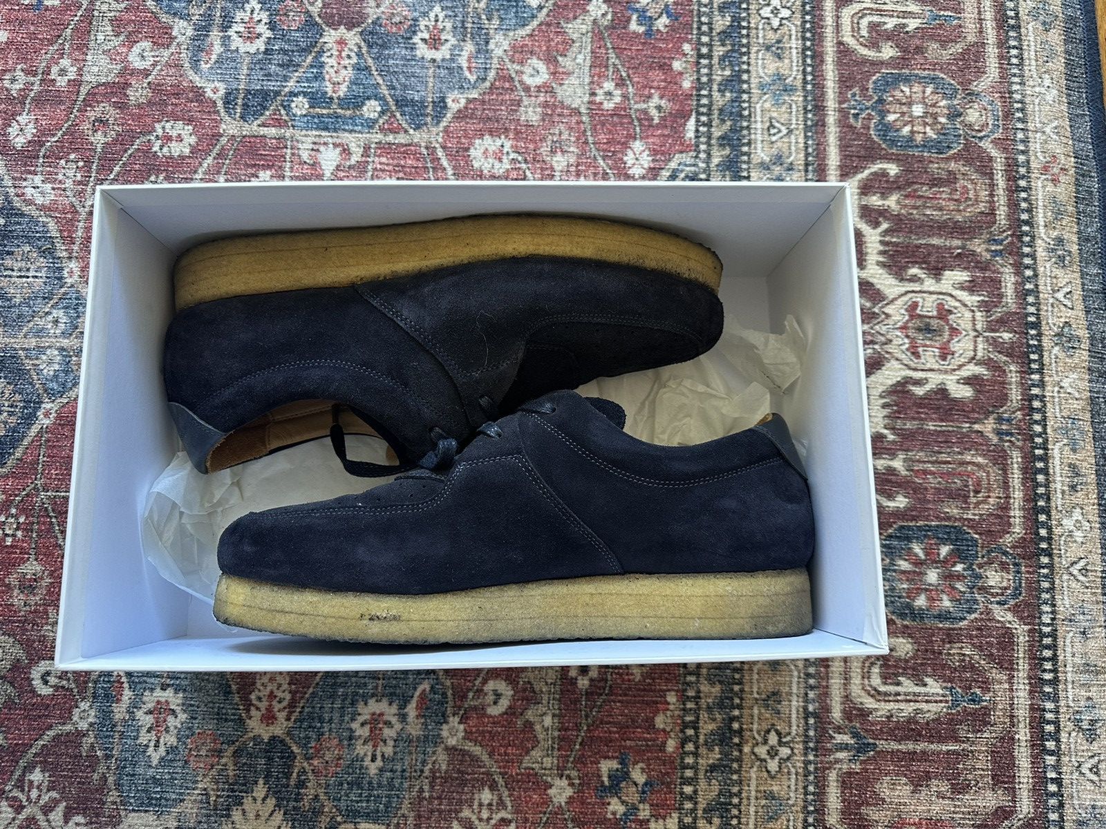 Aime Leon Dore Aime Leon Dore Q27 Wallabee Navy Size US 10 / EU 43 - 4 Thumbnail