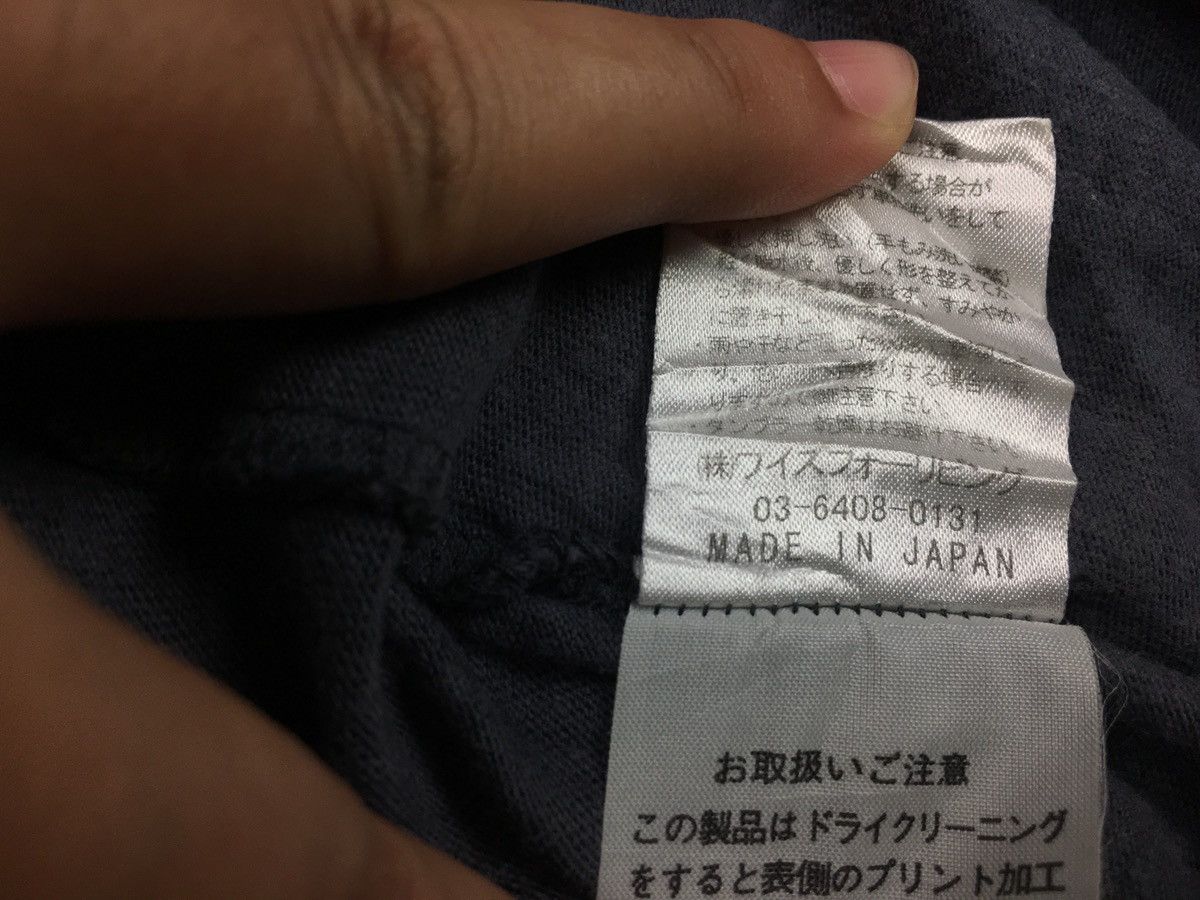 Yohji Yamamoto Y’s For Men Yohji Yamamoto Neck Tie Printed Tee Unisex Wear Size S / US 4 / IT 40 - 6 Thumbnail