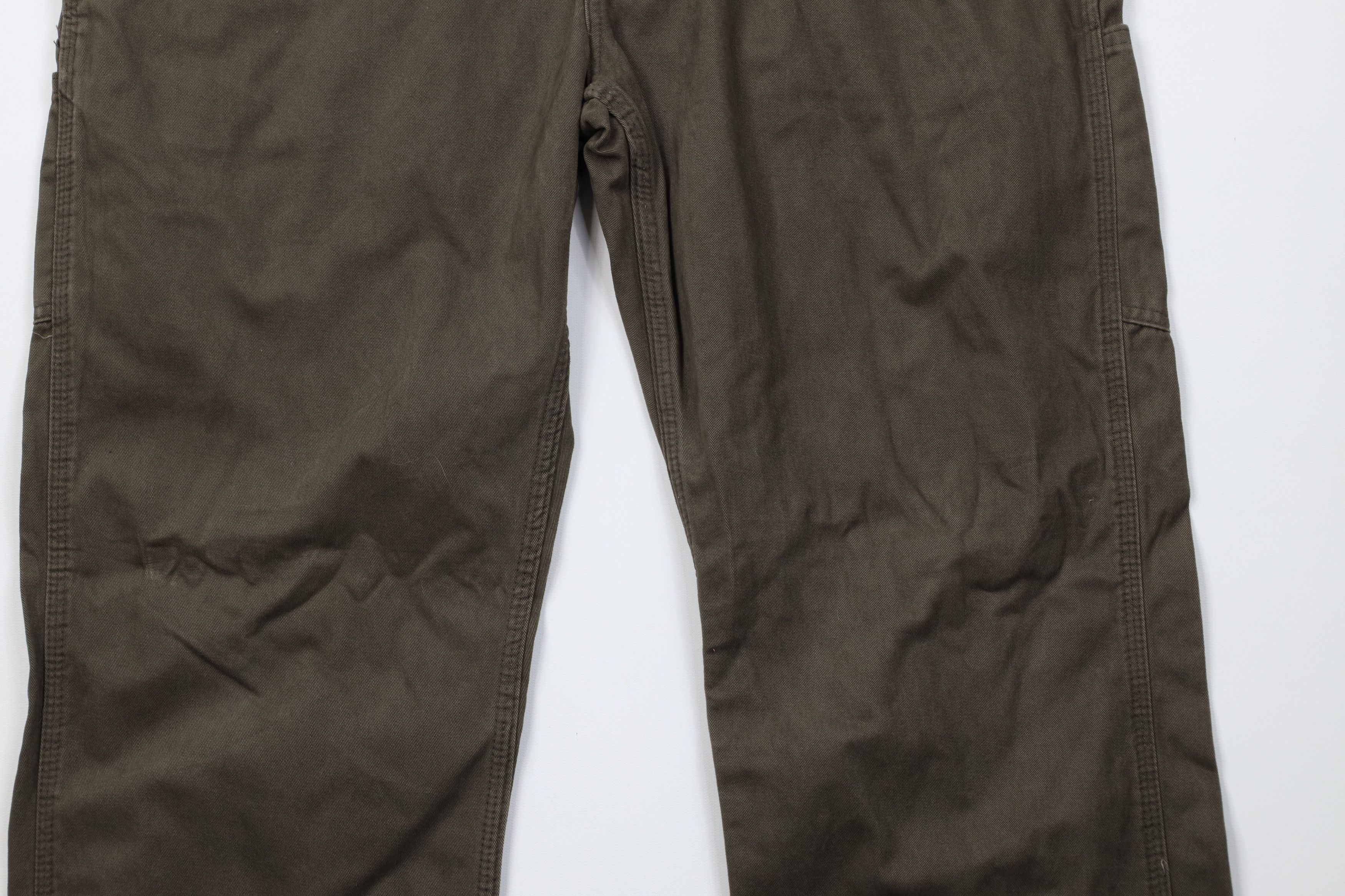 Carhartt Vintage Y2K Carhartt Fit Wide Leg Dungaree Pants Green Size US 38 / EU 54 - 3 Thumbnail
