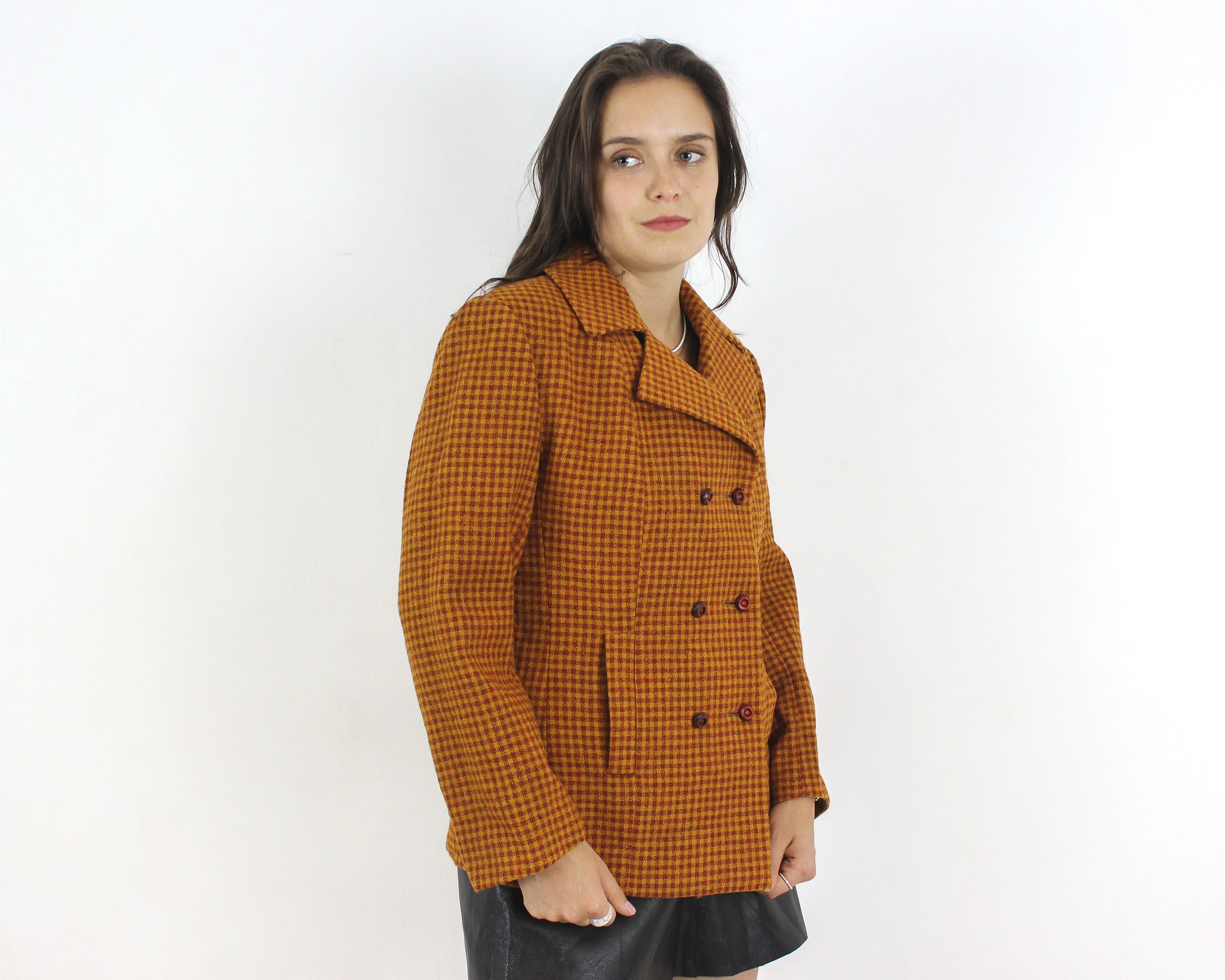 Other × Vintage Calw All Wool Womens M Blazer Jacket Trachten Coat EU Jager Size M / US 6-8 / IT 42-44 - 4 Thumbnail