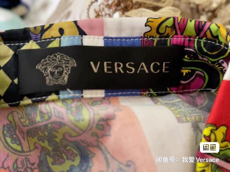Versace Versace Shirt dress Size L / US 10 / IT 46 - 8 Thumbnail