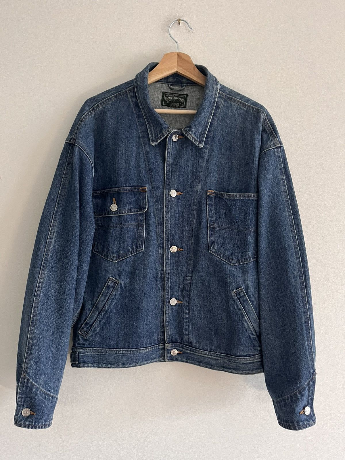 Ralph Lauren Ralph Lauren Country - USA Flag Denim Jacket Size US M / EU 48-50 / 2 - 2 Thumbnail