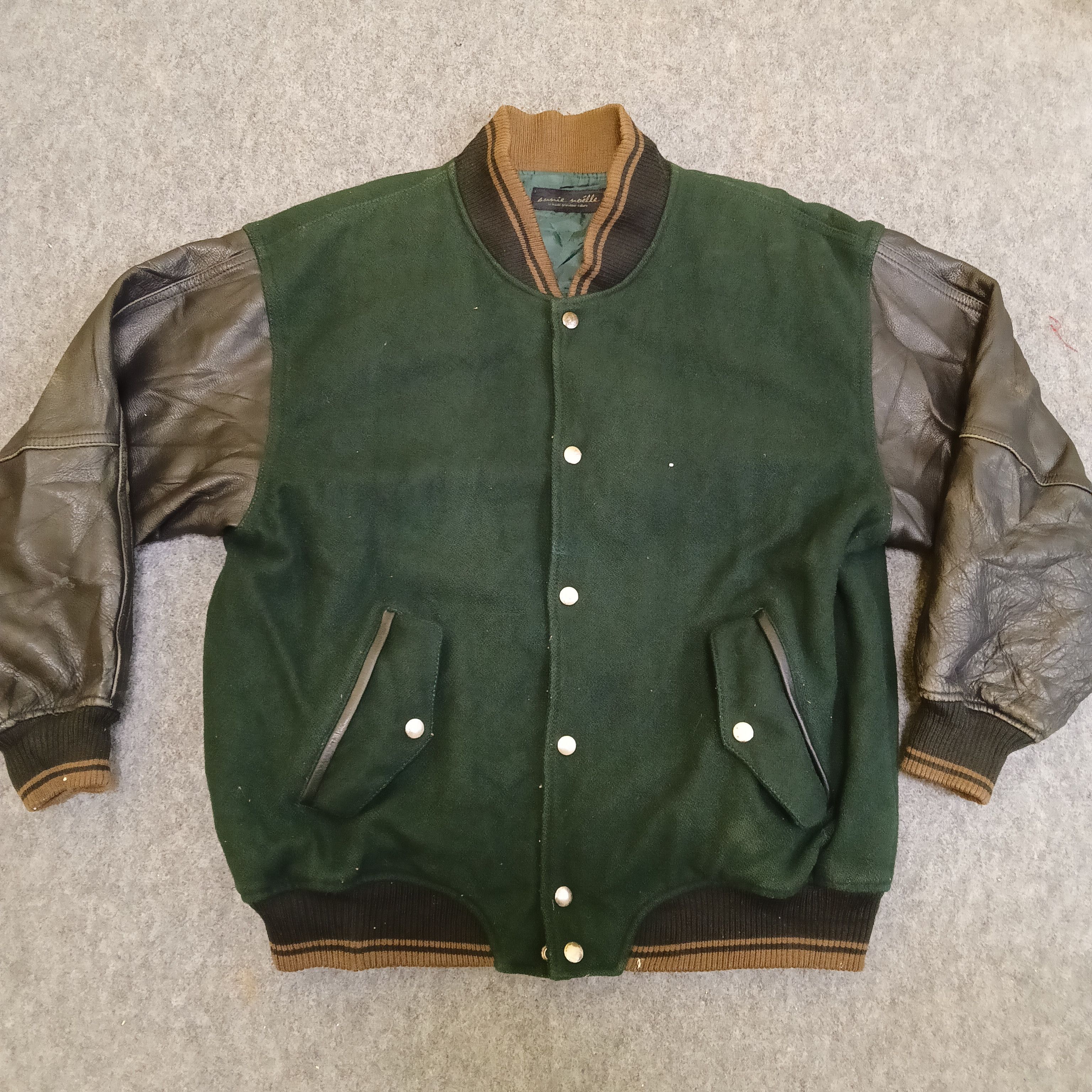 Vintage VINTAGE VARCITY ANNIE NOELLE SCRATH JACKET SIZE XXL Size US XXL / EU 58 / 5 - 5 Thumbnail