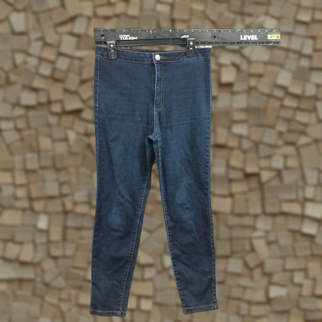 Vintage Ashley Mason Jeans Skinny 29 Womens Medium Wash Blue Flaw Size 29" - 1 Thumbnail