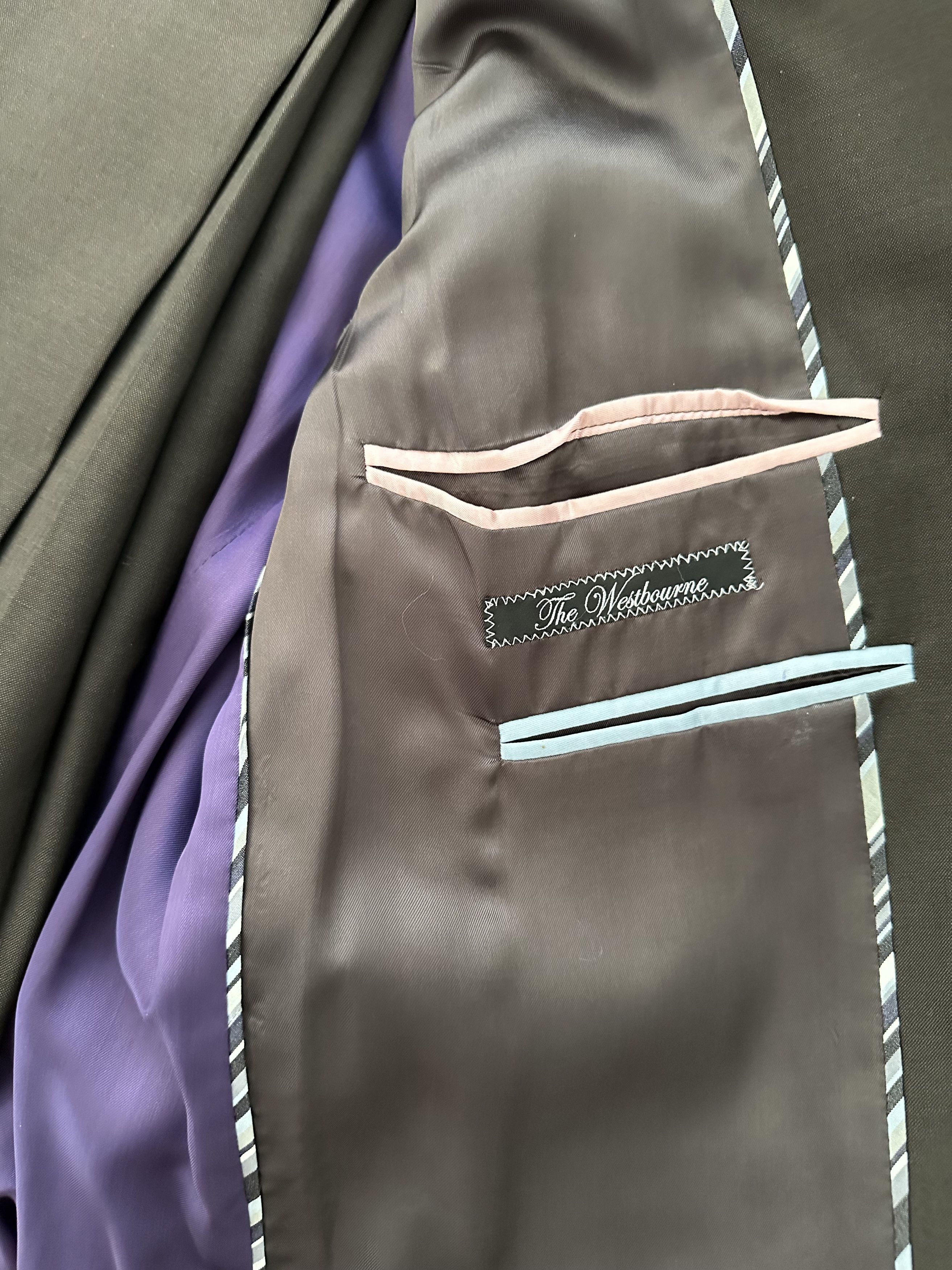 Paul Smith ($2k+) Mohair "The Westbourne" Suit Size 40R - 5 Thumbnail