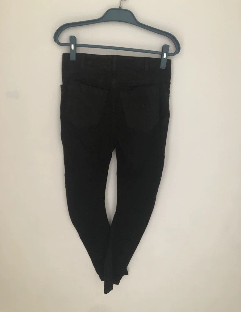 Julius Julius size:2 Black curved knife pants Size US 26 / EU 42 - 2 Thumbnail