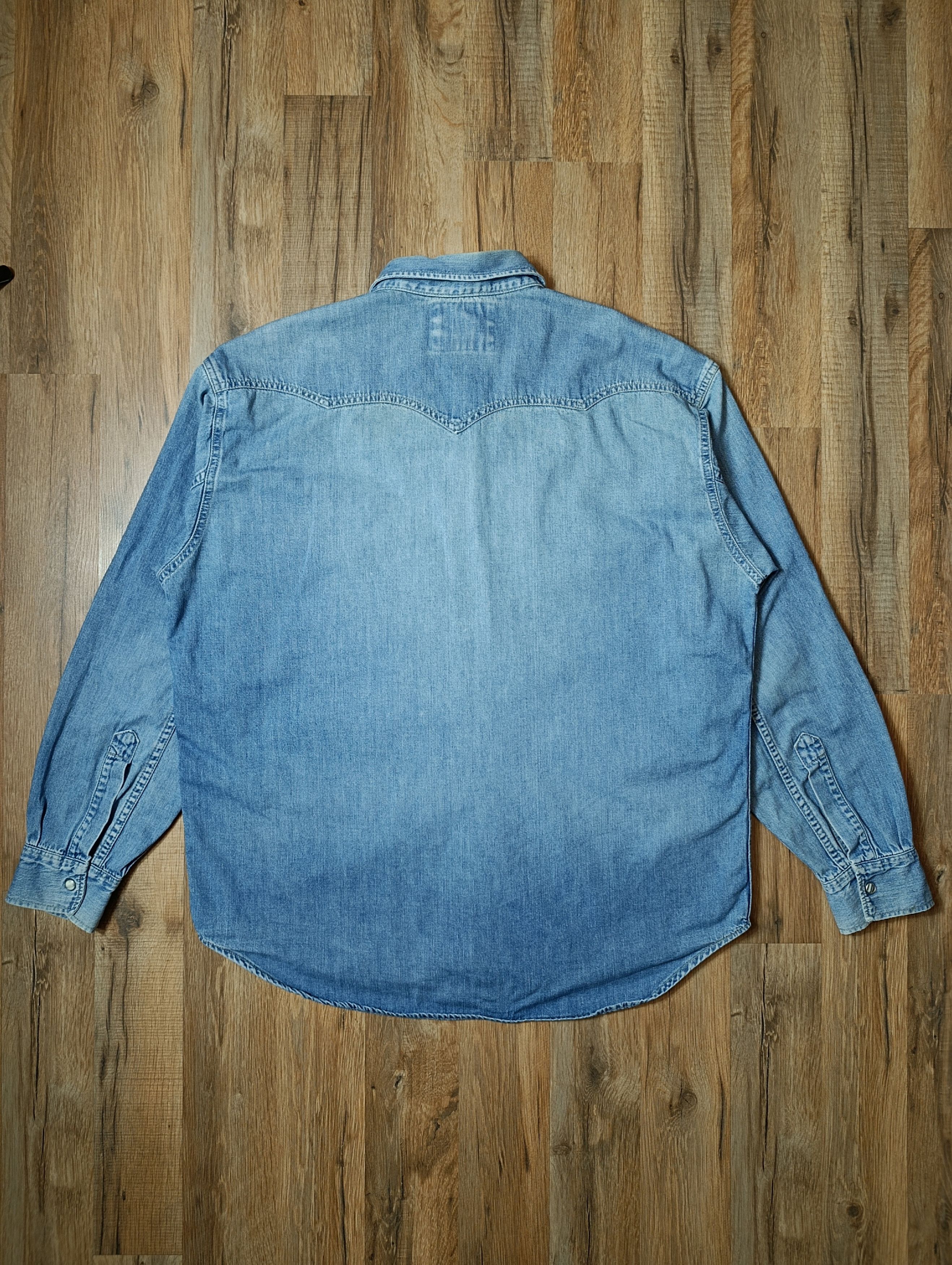 Levi's Vintage Levis Denim shirt Size US L / EU 52-54 / 3 - 8 Thumbnail