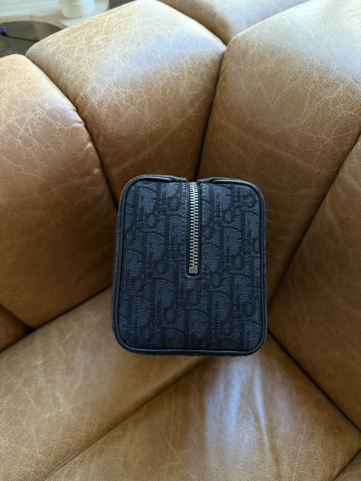 Dior Black Oblique Saddle Pouch Size ONE SIZE - 6 Thumbnail