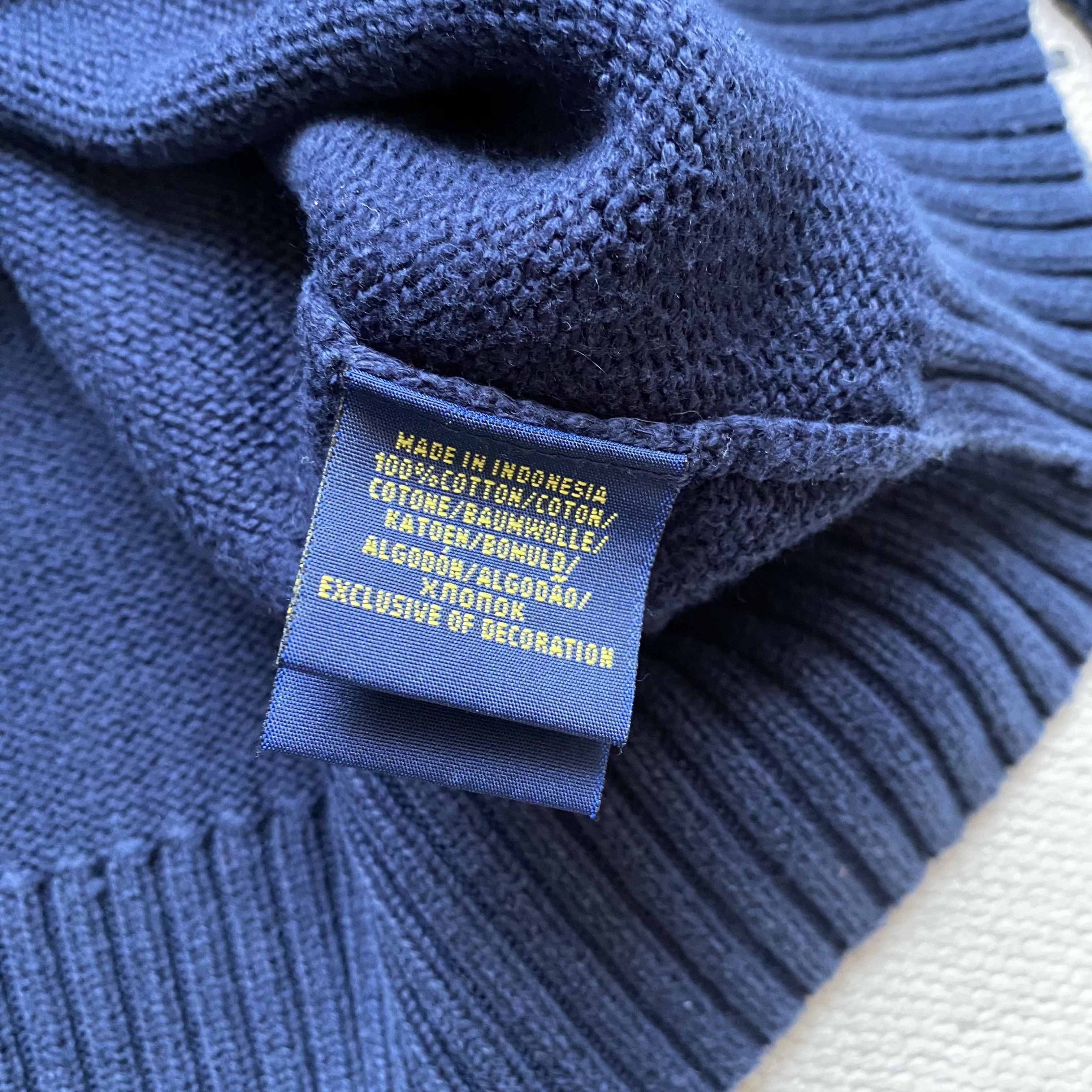 Polo Ralph Lauren Vintage Polo Ralph Lauren knit sweater Y2K crewneck Size US M / EU 48-50 / 2 - 8 Thumbnail