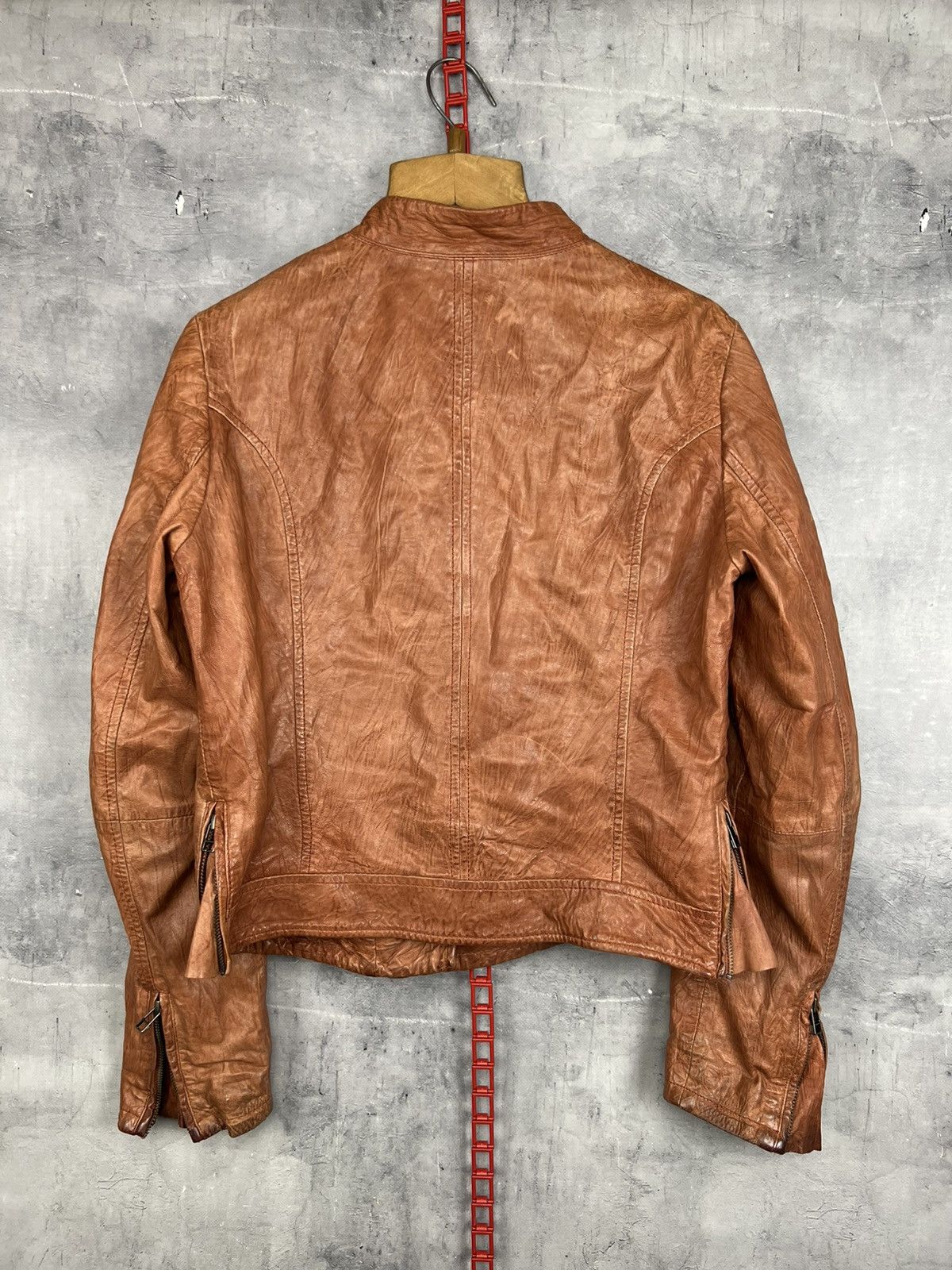Allsaints All Saints Spitalfields Jacks Place Leather Jacket WMNS US8 Size M / US 6-8 / IT 42-44 - 4 Thumbnail