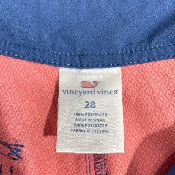 Vineyard Vines Vineyard Vines Swimming Trunks Shorts Men Size 28 Blue Multi Color Pink Green Size US 27 - 3 Thumbnail