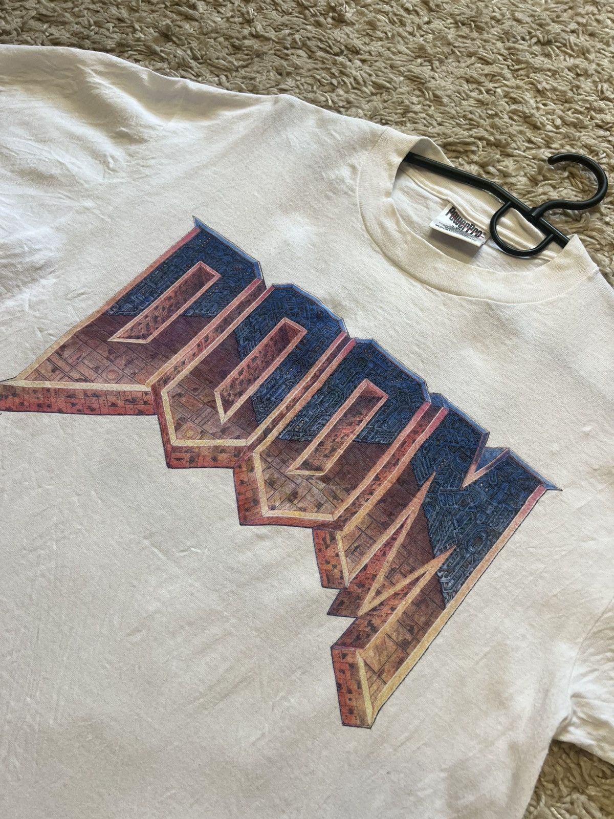 Vintage Vintage DOOM ID software crazy rare promo tee single stitch Size US M / EU 48-50 / 2 - 2 Thumbnail