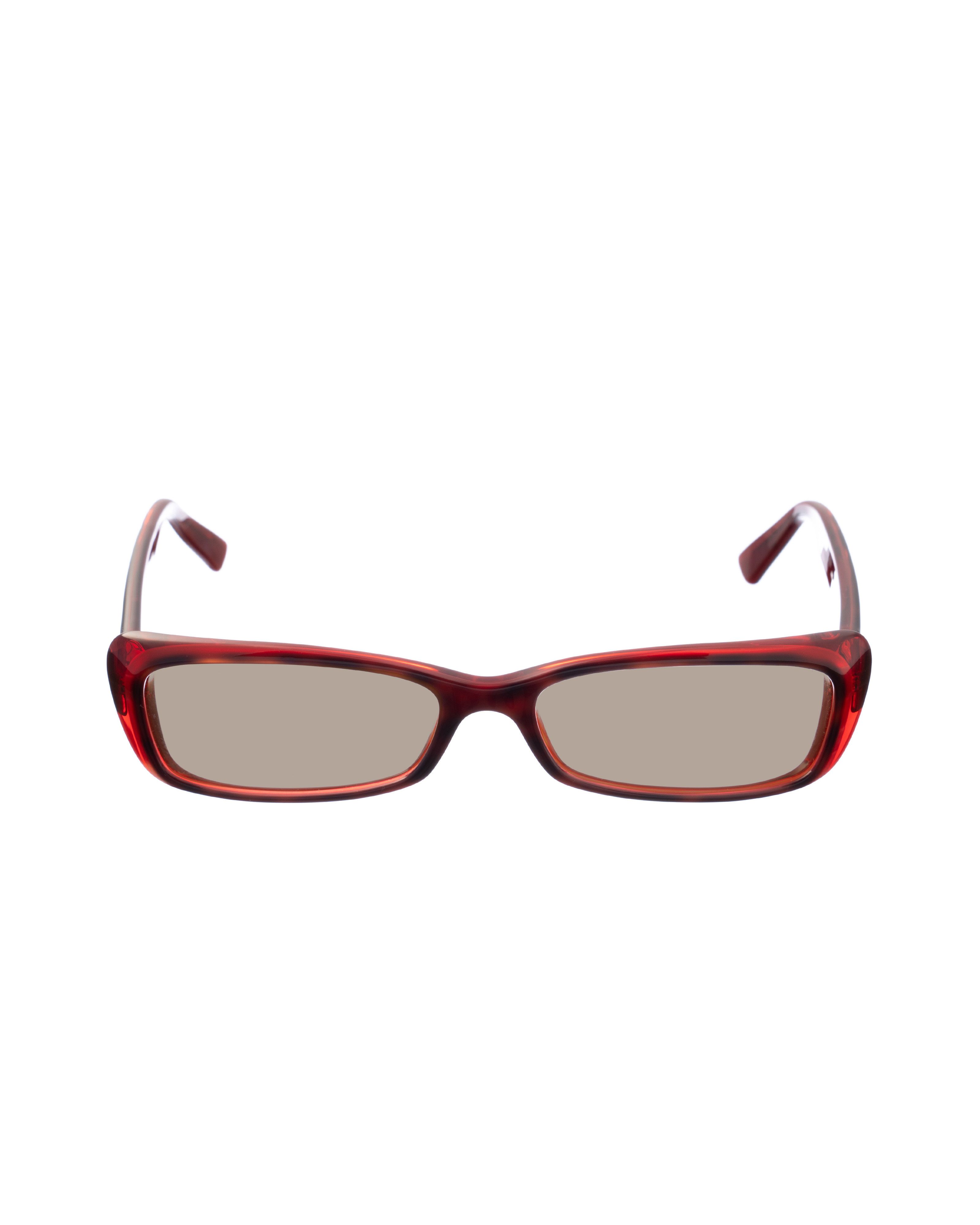 Alexander McQueen Alexander McQueen 90s Dark Red CatEye Transparent Sunglasses Size ONE SIZE - 3 Thumbnail