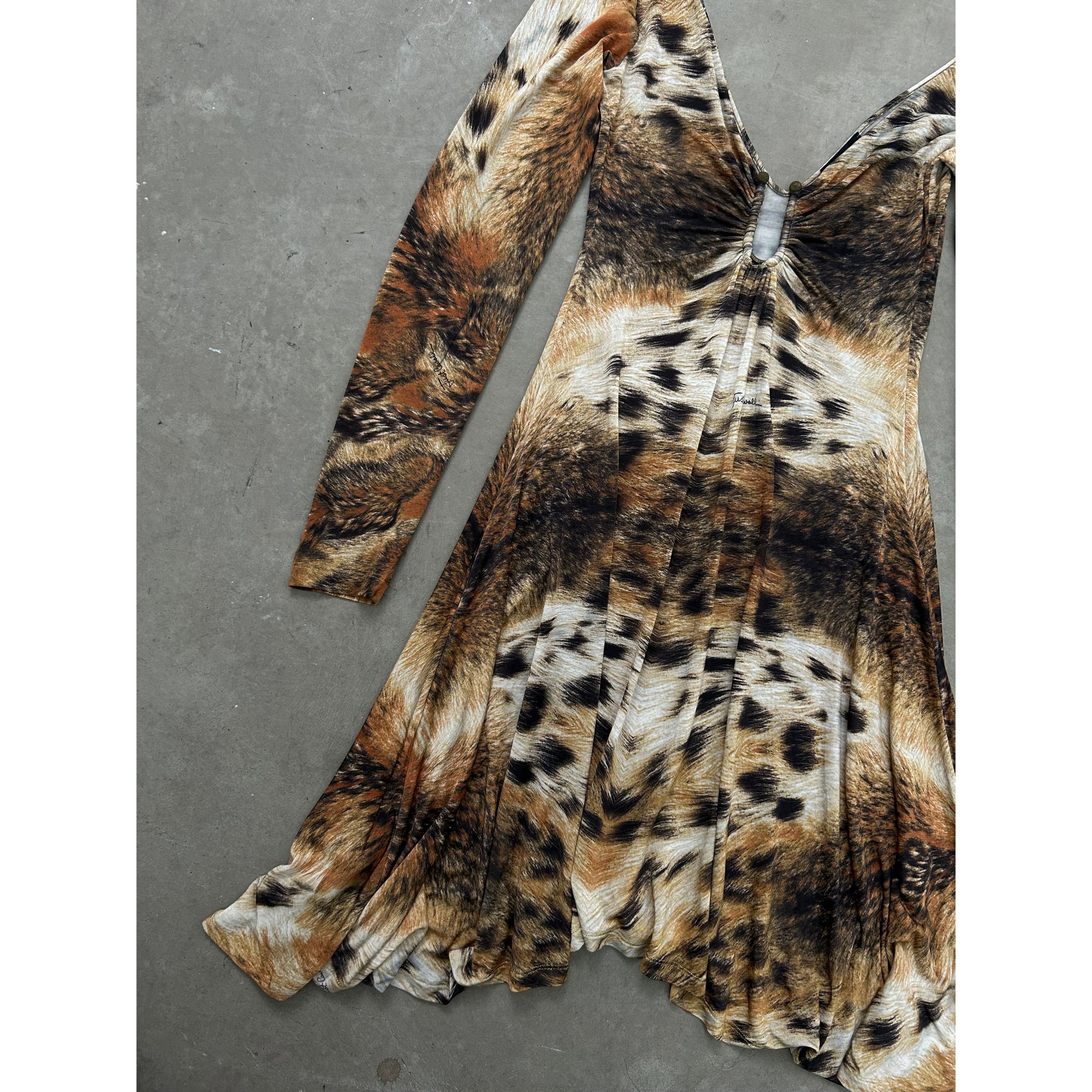 Just Cavalli Just Cavalli 2000's Animal Print Dress Size M / US 6-8 / IT 42-44 - 5 Thumbnail