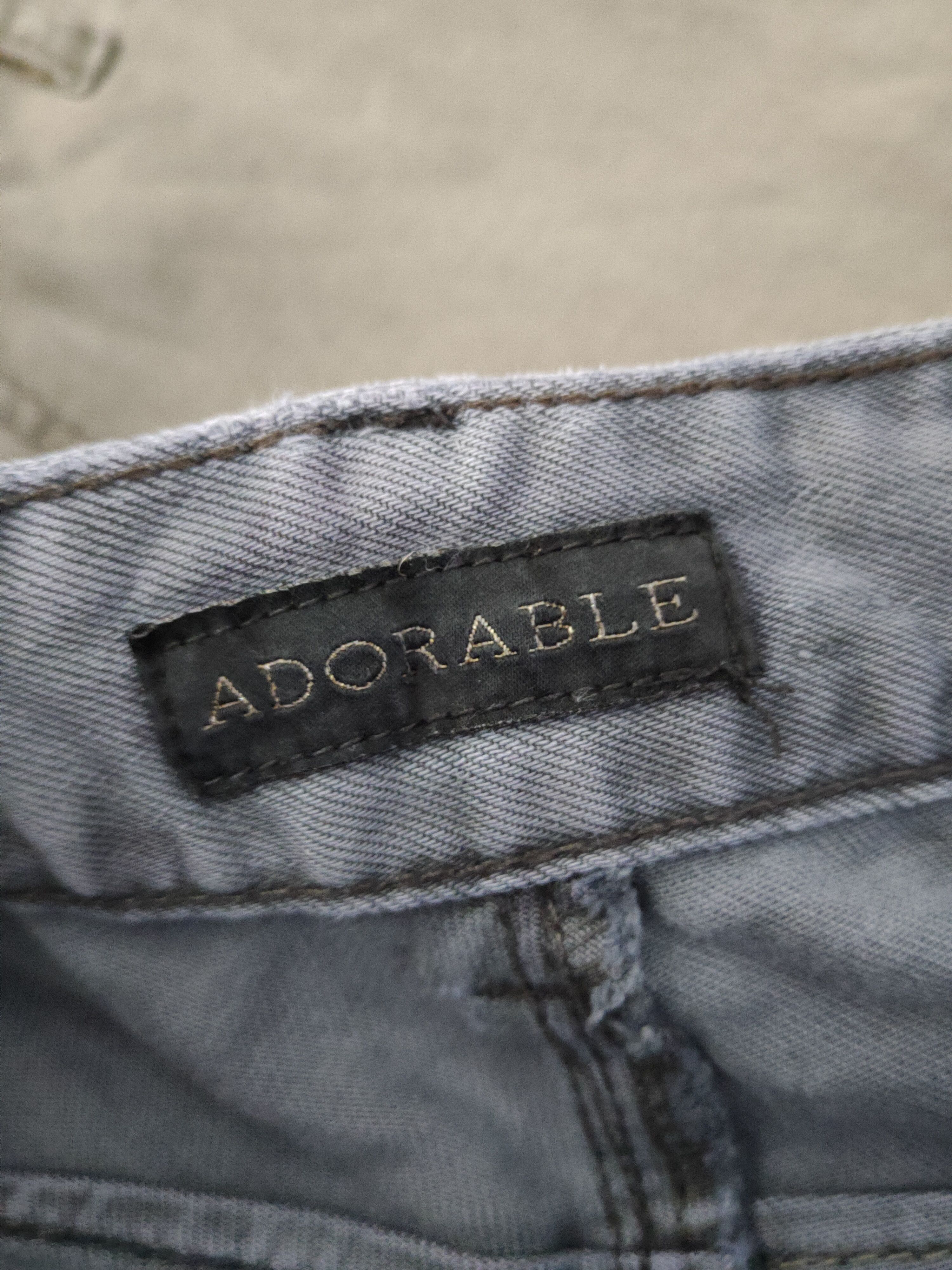 Japanese Brand DL Adorable Navy Faded Multipocket Tactical Cargo Pants #301 Size US 31 - 15 Thumbnail