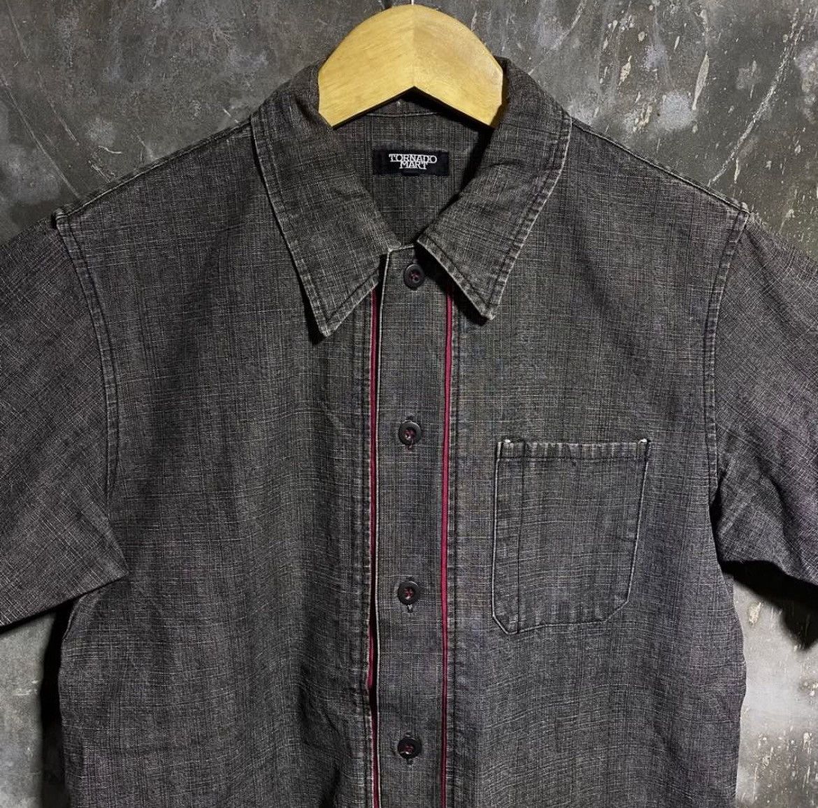 If Six Was Nine × Tornado Mart Tornado Mart Shirt (Denim) Size US M / EU 48-50 / 2 - 3 Thumbnail