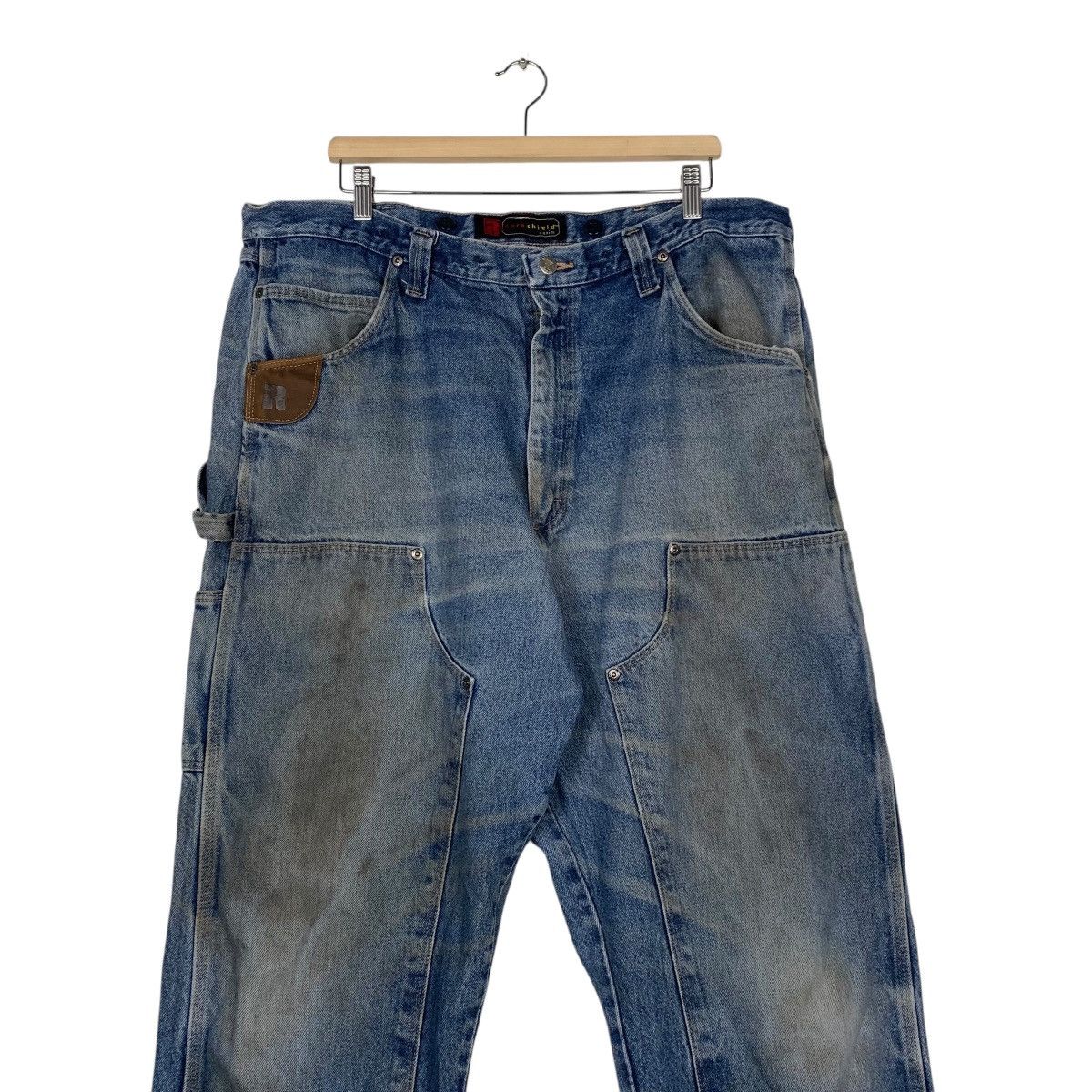 Japanese Brand Wrangler Worker Jeans Size US 42 / EU 58 - 3 Thumbnail