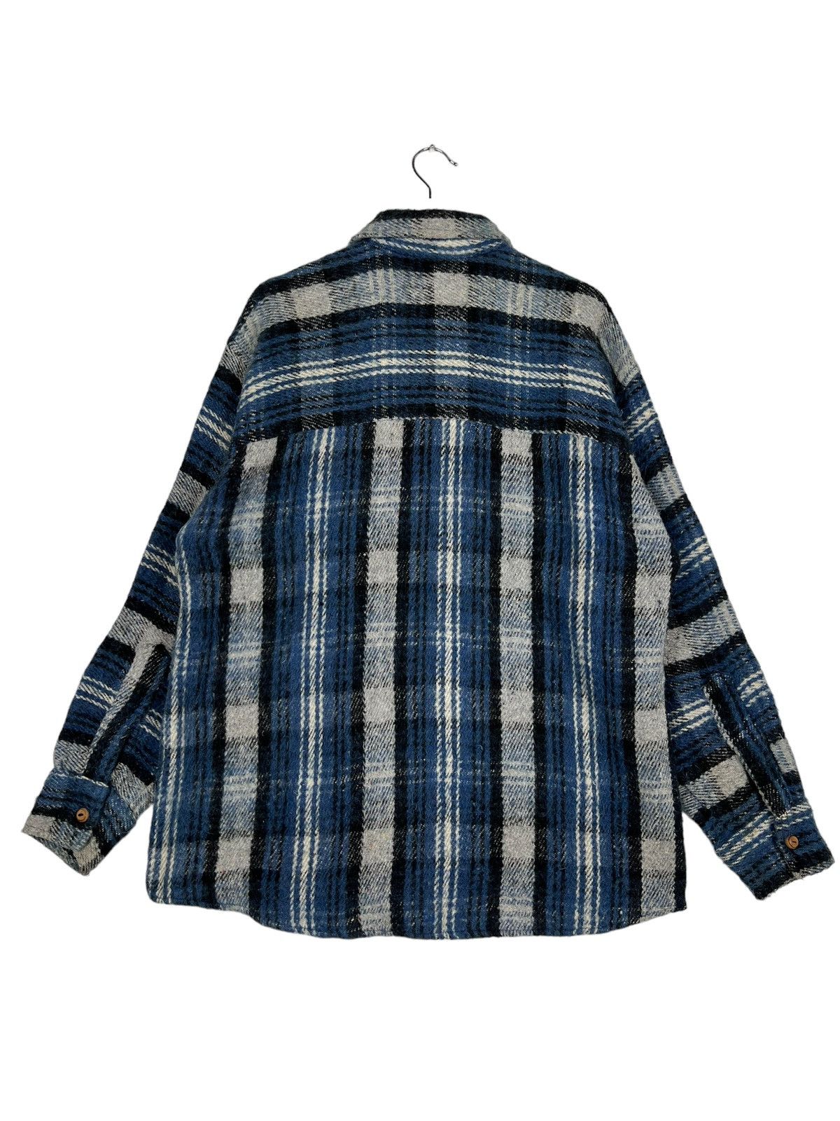 Vintage 🔥 VINTAGE PLAID WOOL JACKET Size US L / EU 52-54 / 3 - 3 Thumbnail