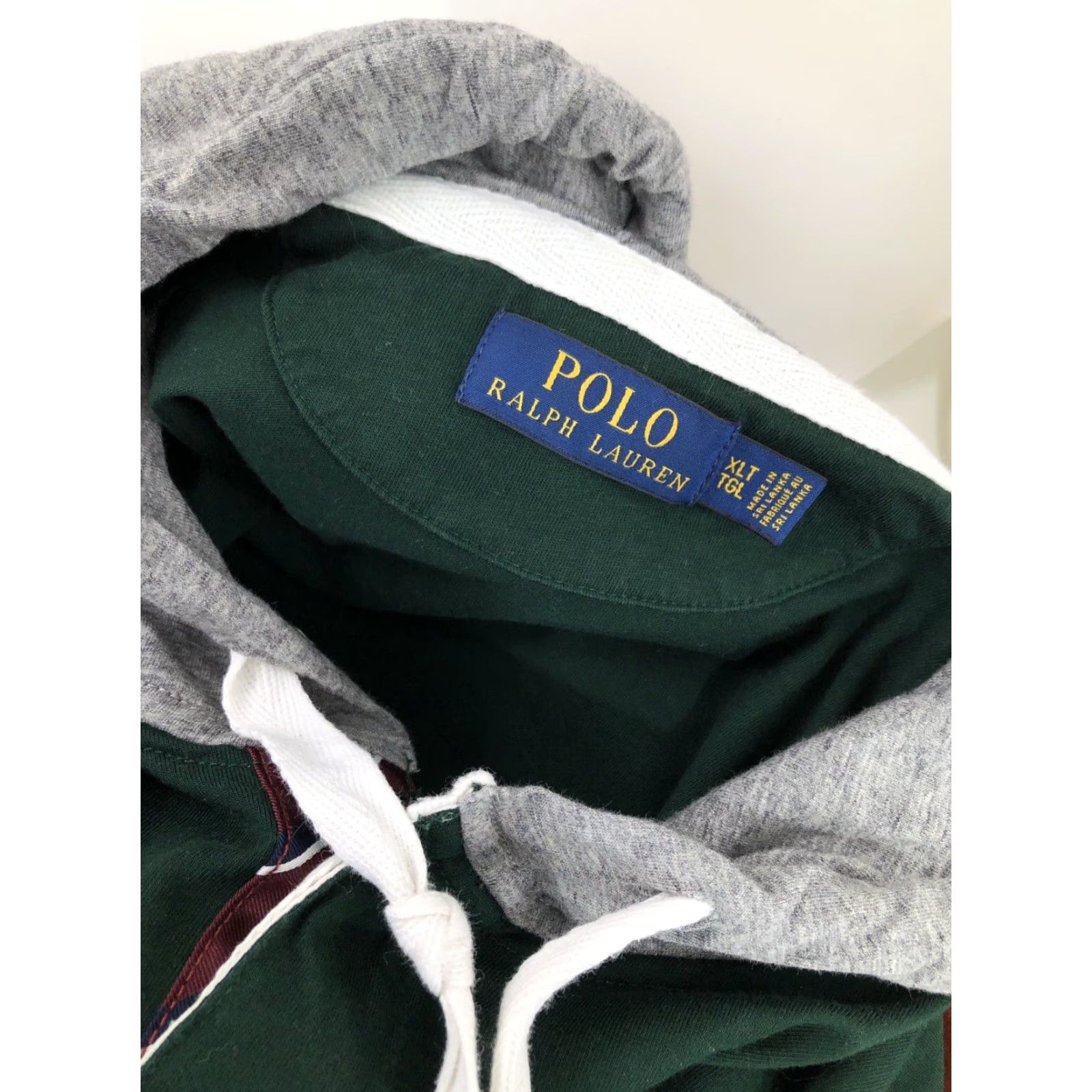 Polo Ralph Lauren POLO RALPH LAUREN Embroidered BLEEKER CUP XL TALL Lightweight Hoodie Men XS TL Green Pullover Hooded Size US XL / EU 56 / 4 - 5 Thumbnail