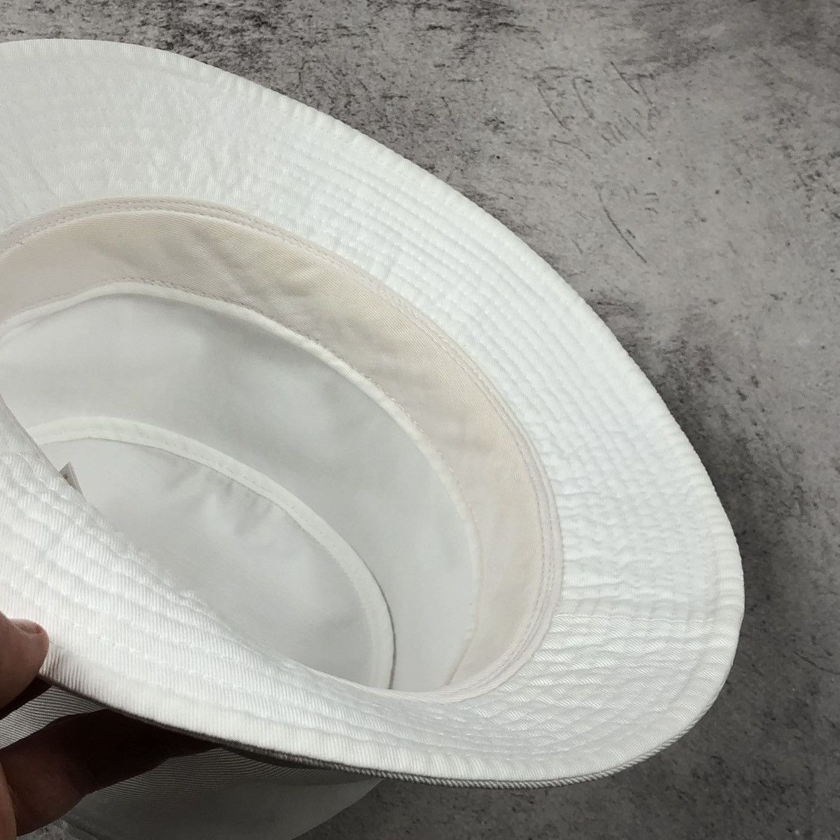 Nike Y2K Vintage Nike Swoosh Logo Bucket Hat 00s drill Size ONE SIZE - 11 Thumbnail
