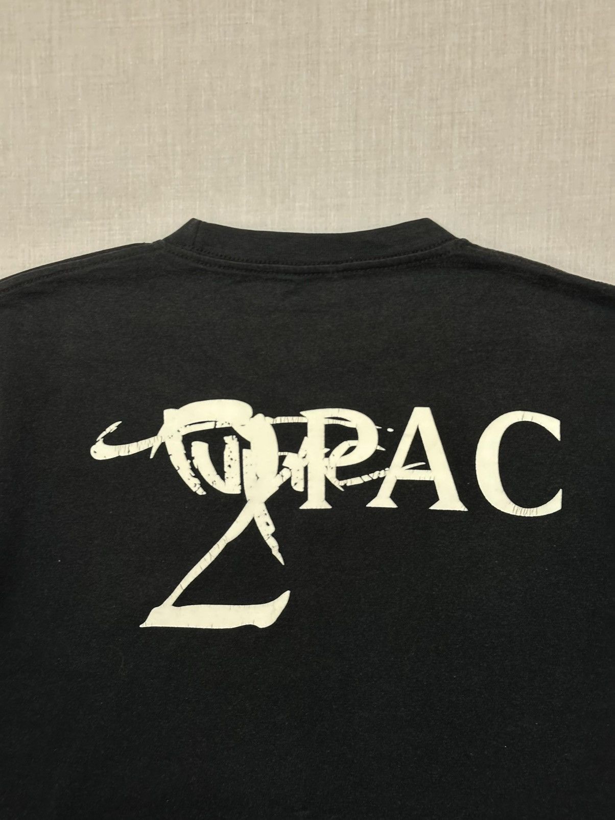 Vintage Y2k t-shirt of rapper Tupac Shakur. Size US L / EU 52-54 / 3 - 10 Thumbnail