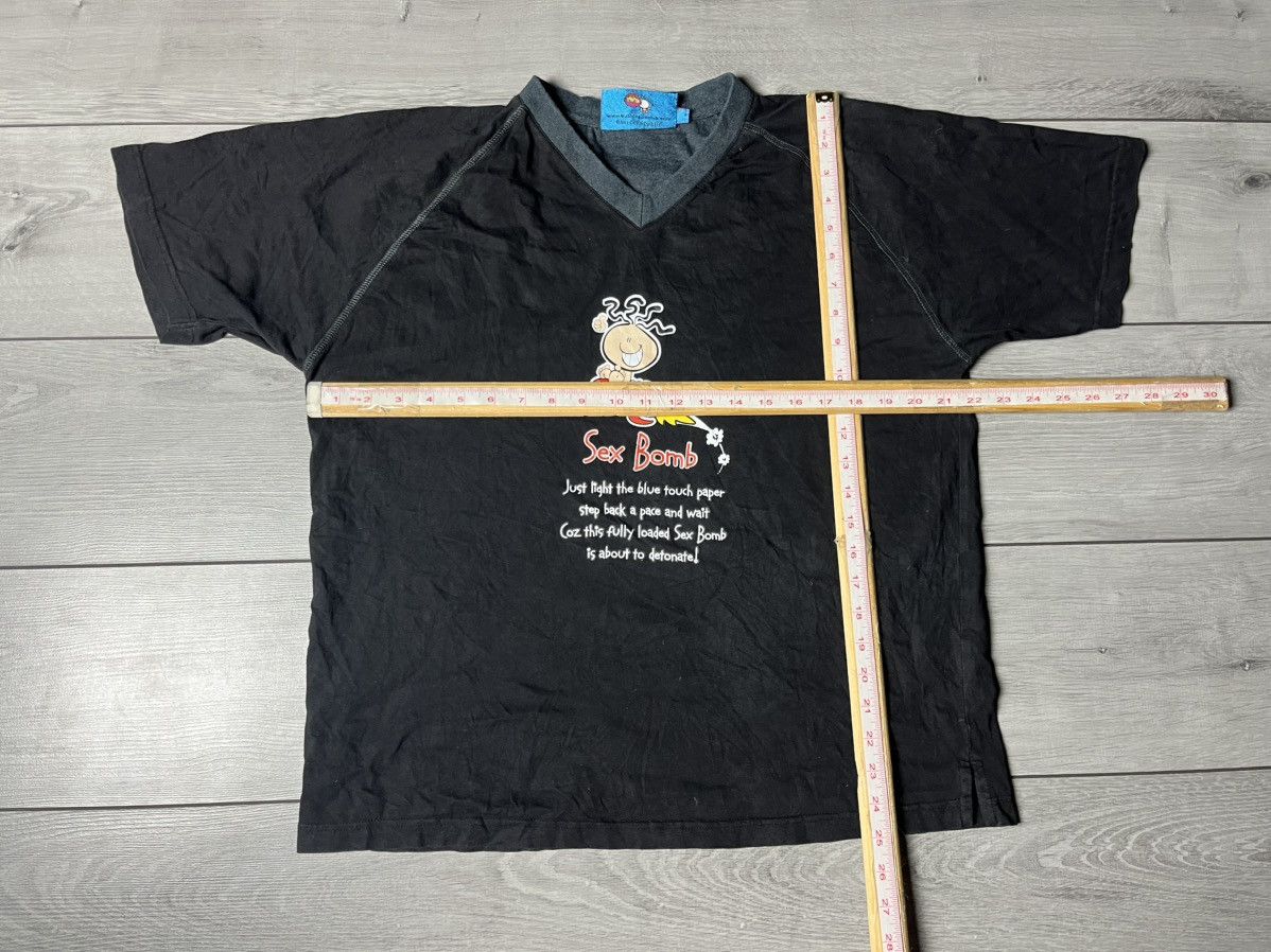 Hook-Ups Bubblegum tshirt Mens Medium Black 2003 Sex bomb Funny Size US M / EU 48-50 / 2 - 6 Thumbnail