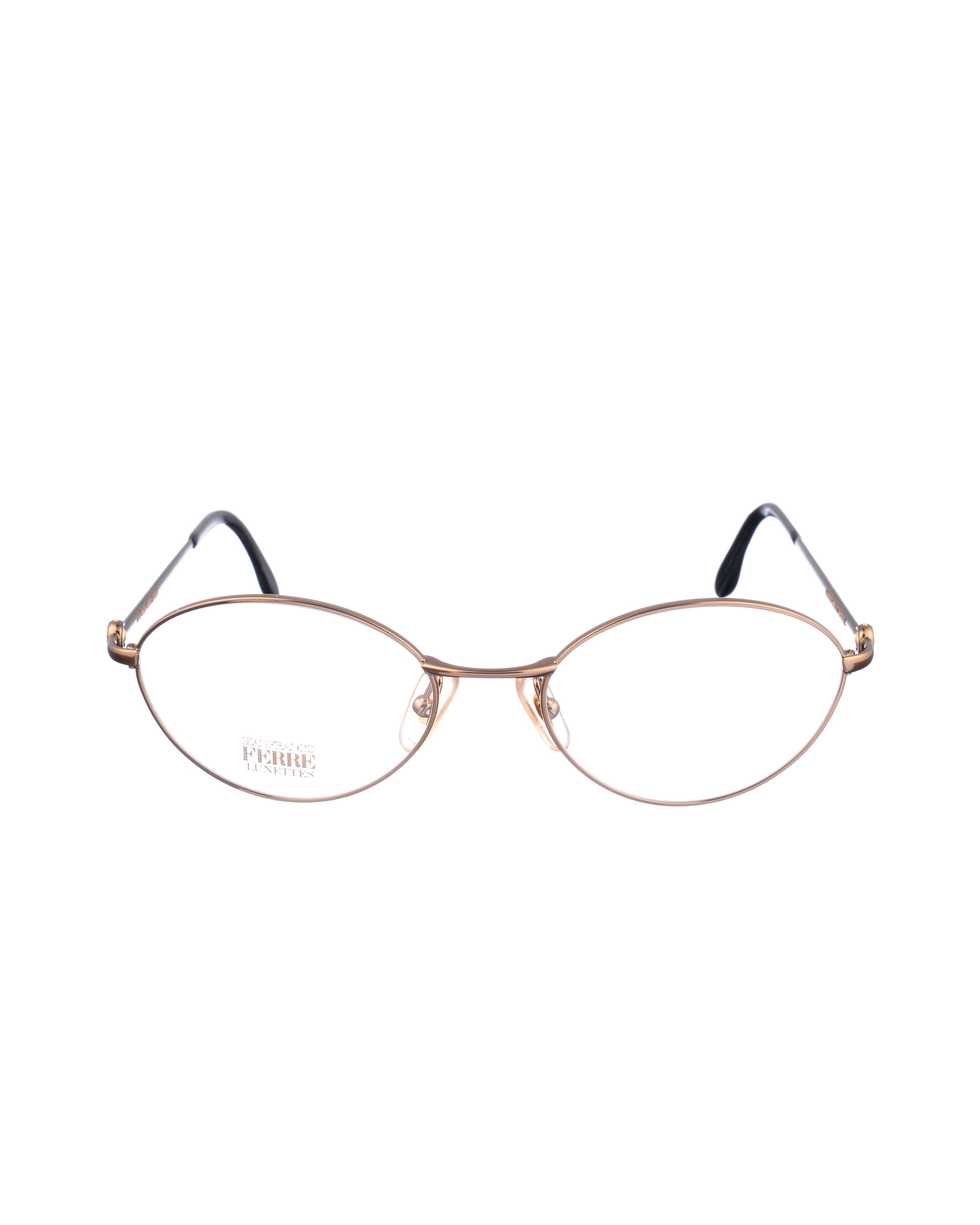 Gianfranco Ferre Gianfranco Ferre 00s Oval Burgundy Brown Glasses Size ONE SIZE - 2 Thumbnail