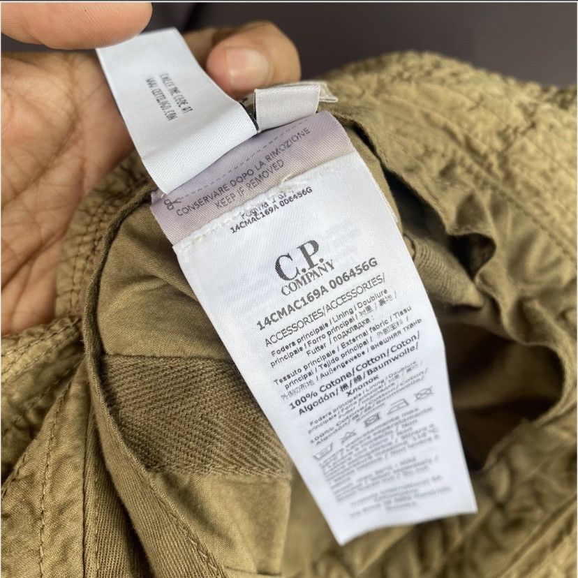 C.P. Company CP company ba-tic light beige bucket hat Size 32 - 4 Thumbnail