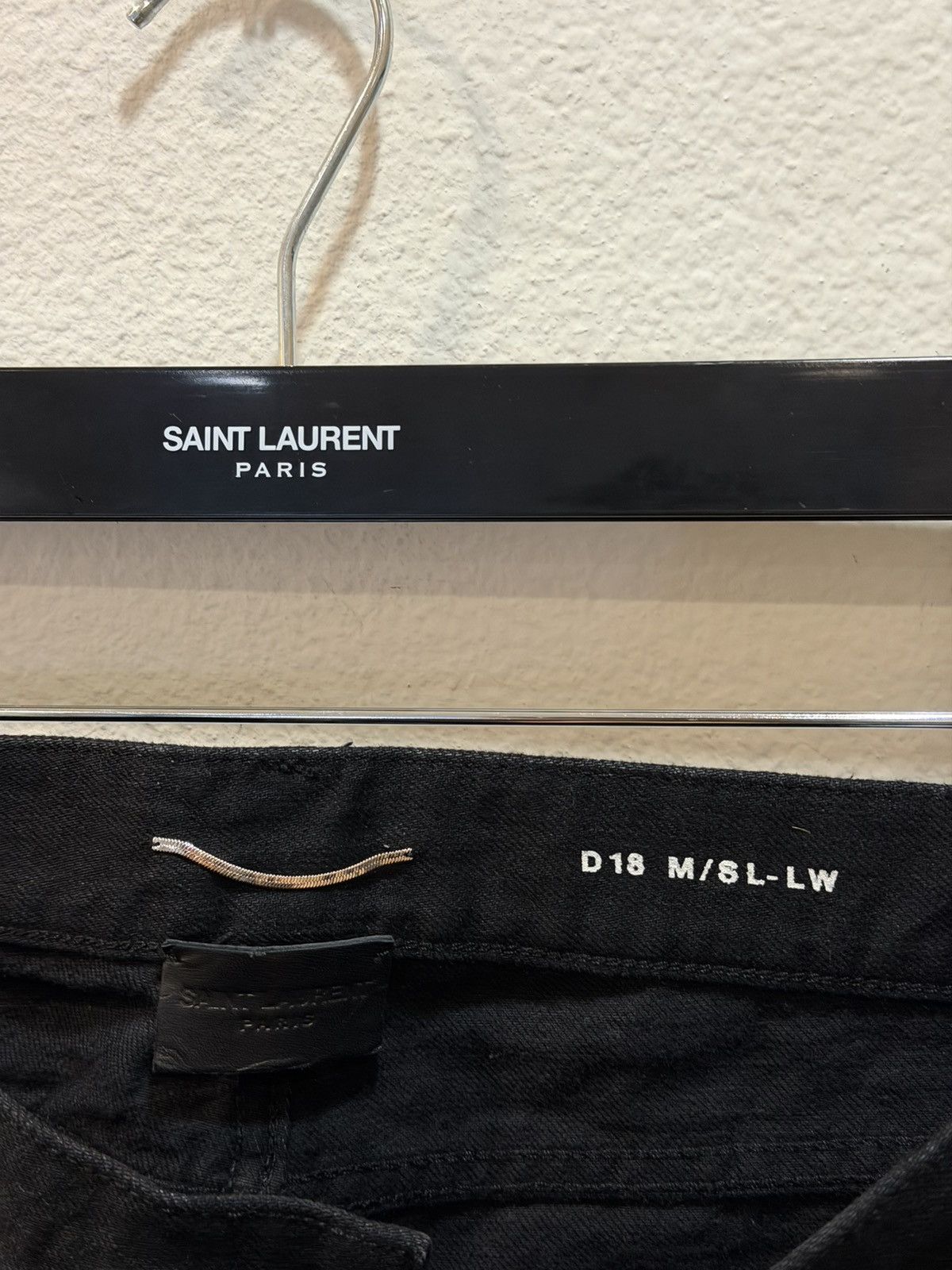 Saint Laurent Paris D18 Slim Denim Jeans 29 Size US 31 - 5 Thumbnail