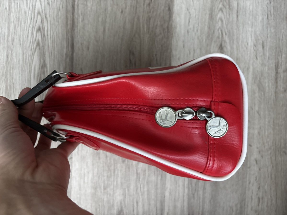 Puma Puma Retro Bowling Style Mini Womens Bag Red Handbag y2k Size ONE SIZE - 6 Thumbnail
