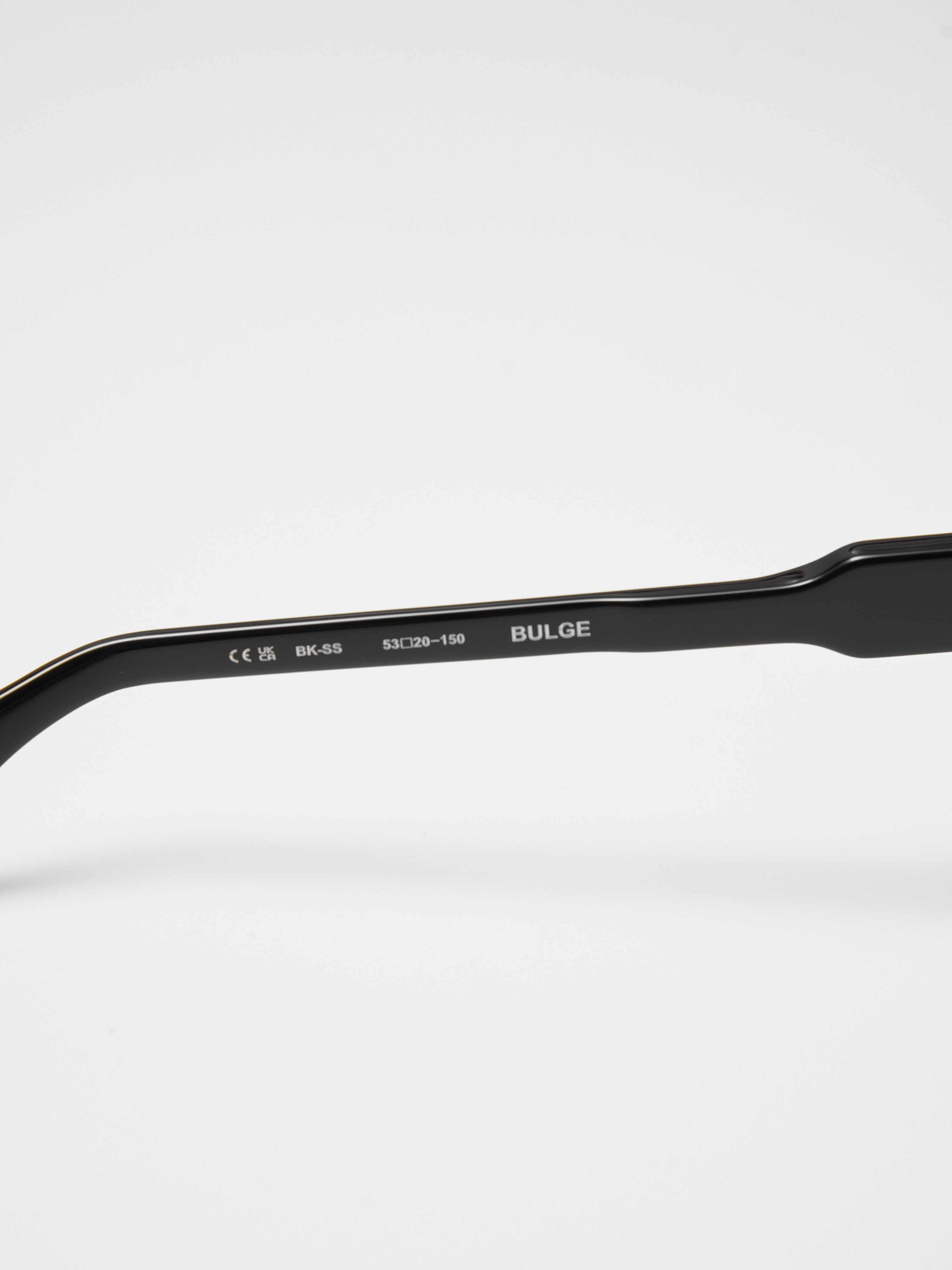 Chrome Hearts CHROME HEARTS BULGE BLACK SHINY SILVER GLASSES Size ONE SIZE - 10 Thumbnail