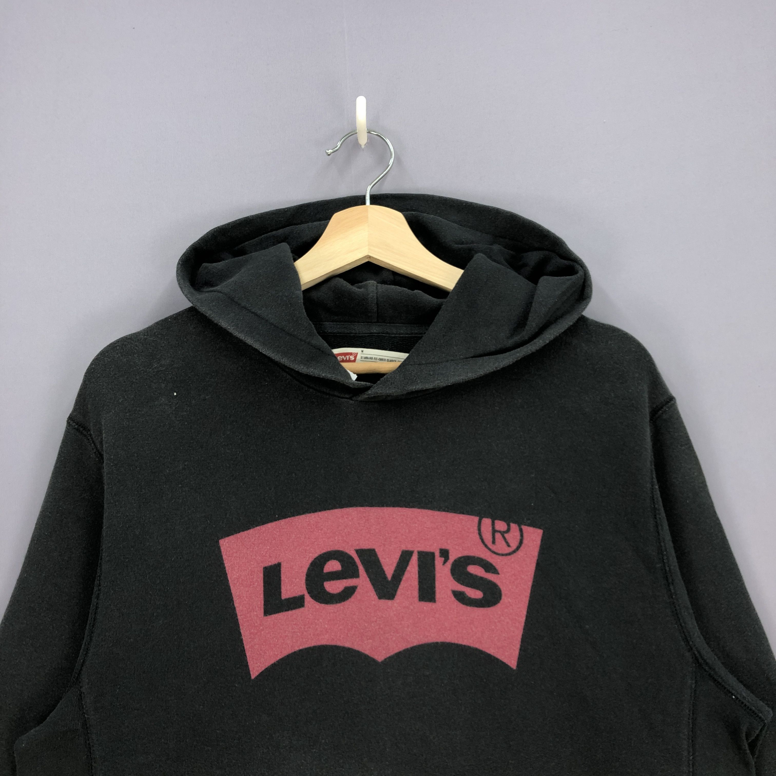 Levi's × Vintage Vintage Levi's Sweatshirt Hoodie Levis Hooded Sweater Size US M / EU 48-50 / 2 - 3 Thumbnail