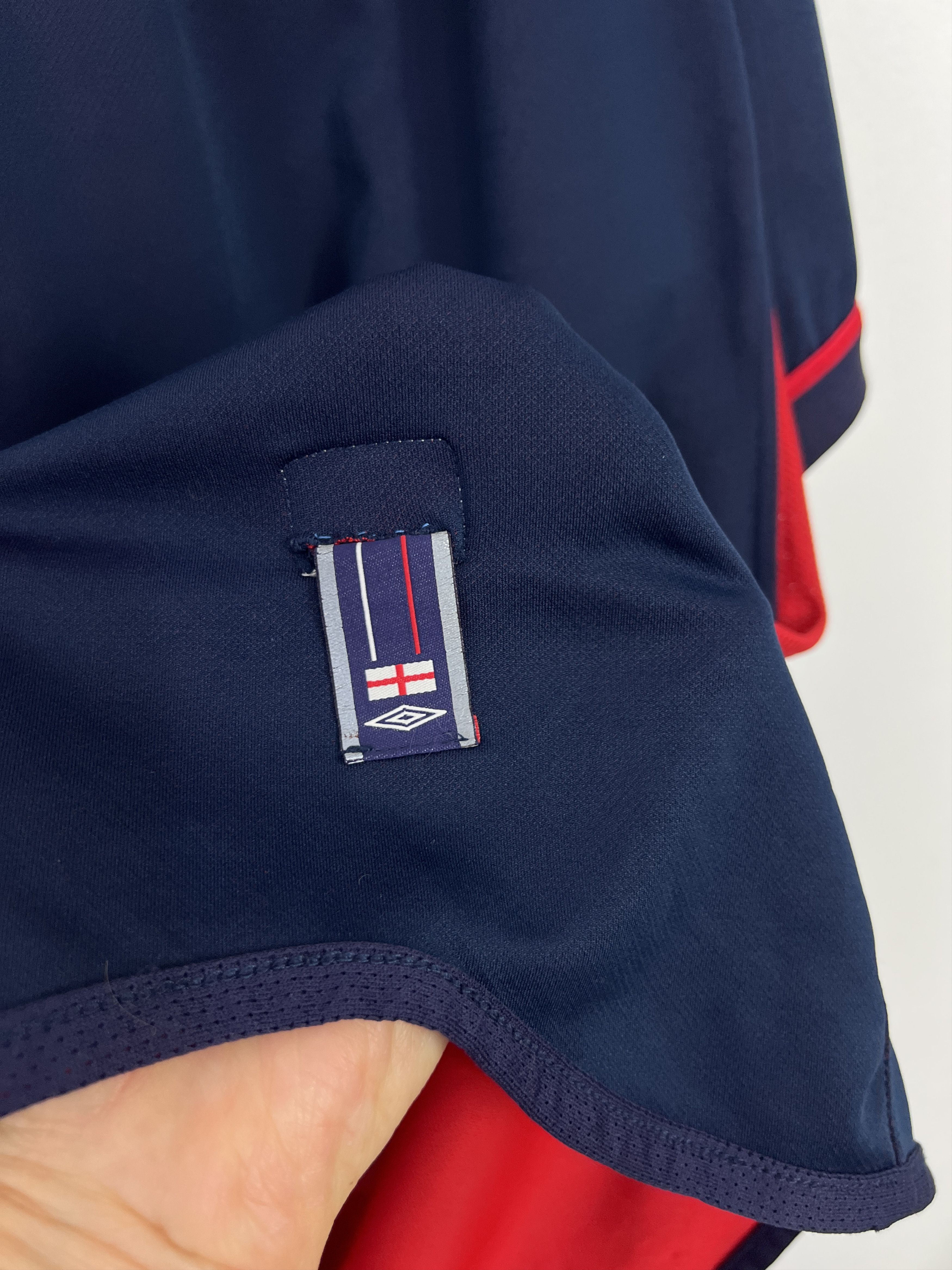 Umbro England Away football shirt Soccer Reversible Jersey Trikot Size US XXL / EU 58 / 5 - 11 Thumbnail