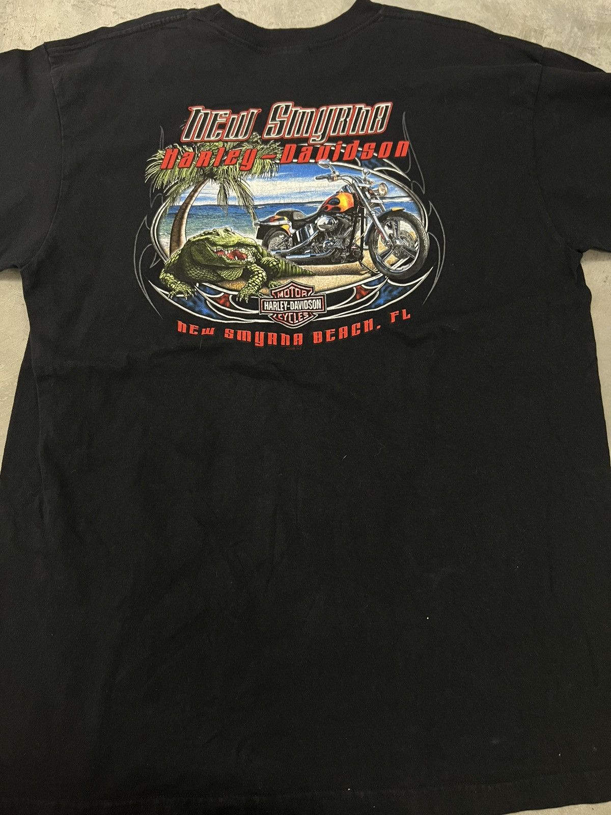 Vintage 2006 Vintage New Smyrna Harley Davidson tee | Grailed