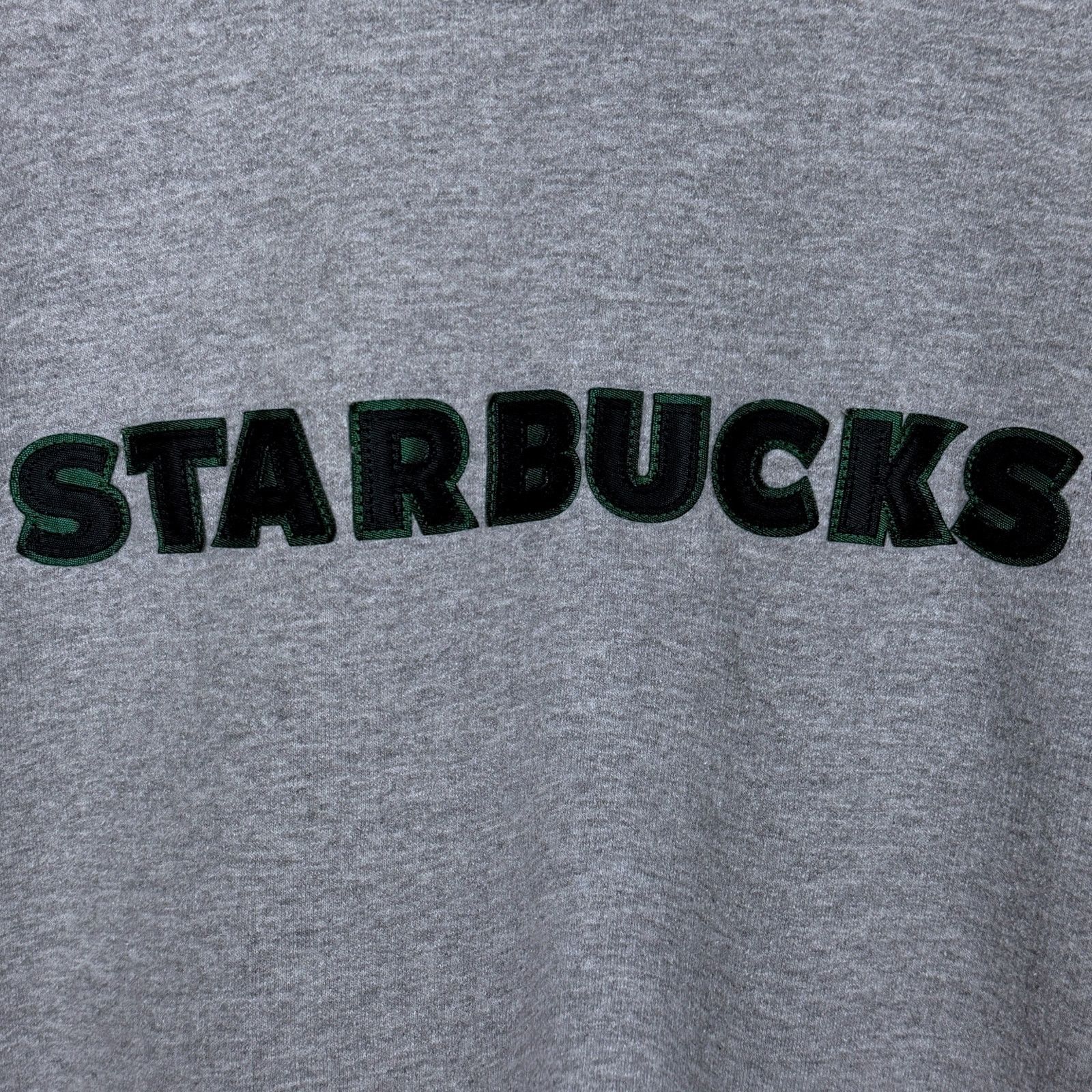 Gildan Starbucks Sweatshirt Crewneck Employee Coffee Logo Gray Size US L / EU 52-54 / 3 - 5 Thumbnail