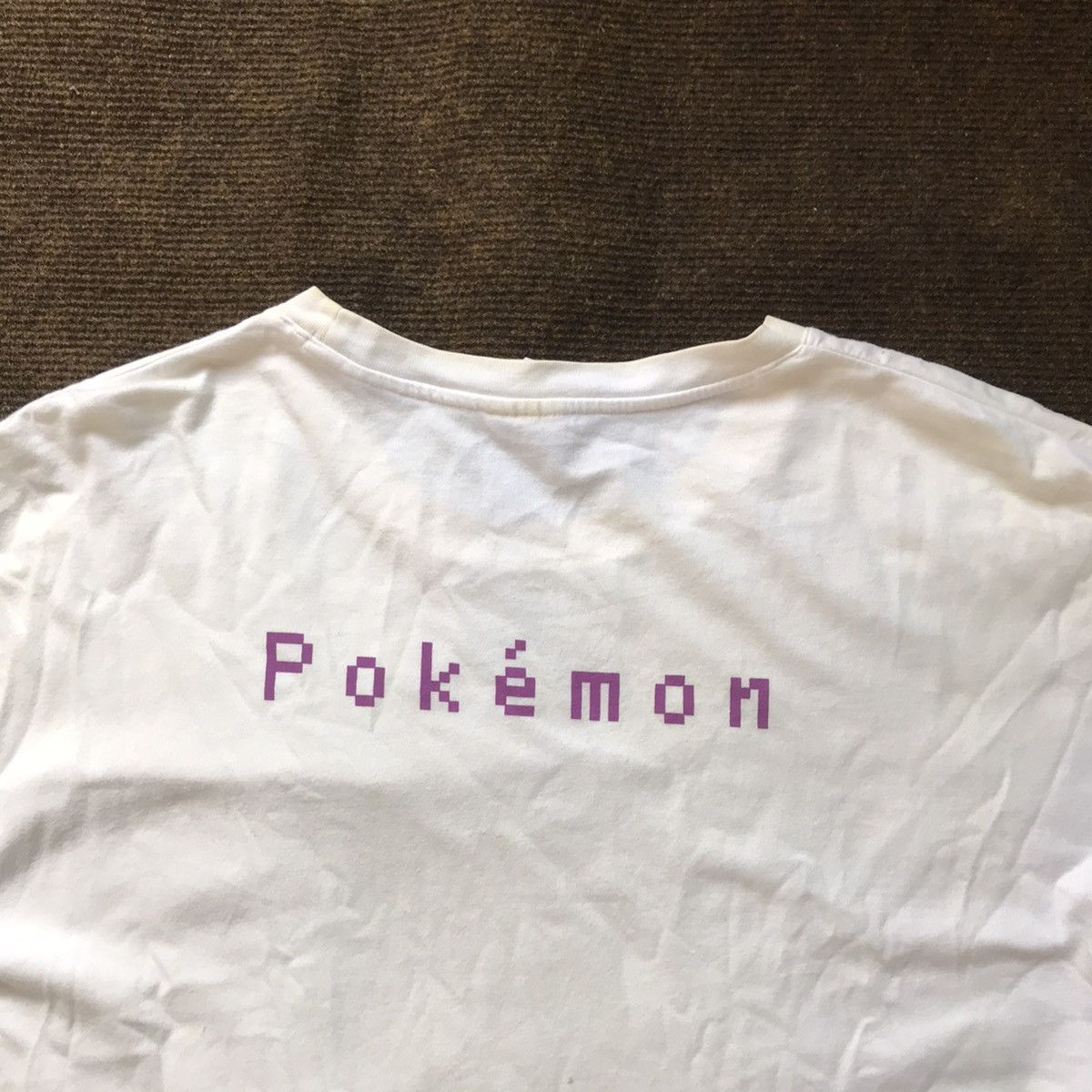 Hysteric Glamour × Nintendo × Pokemon Pokemon Big Pocket monster tee Gu White Tee Big Size Tshirt Size US XL / EU 56 / 4 - 14 Thumbnail