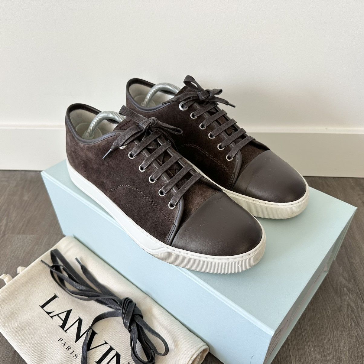 DBB1 Sneaker in Brown Suede/Leather
