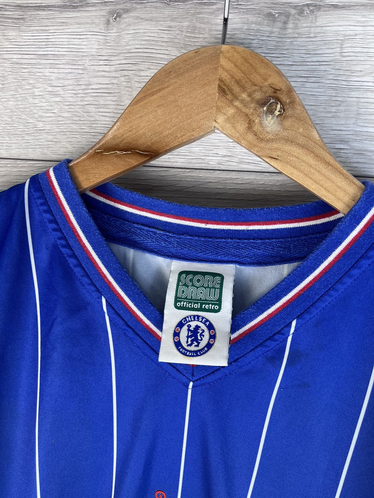 Other Men's soccer jersey FC Chelsea score draw official retro Size US M / EU 48-50 / 2 - 6 Thumbnail