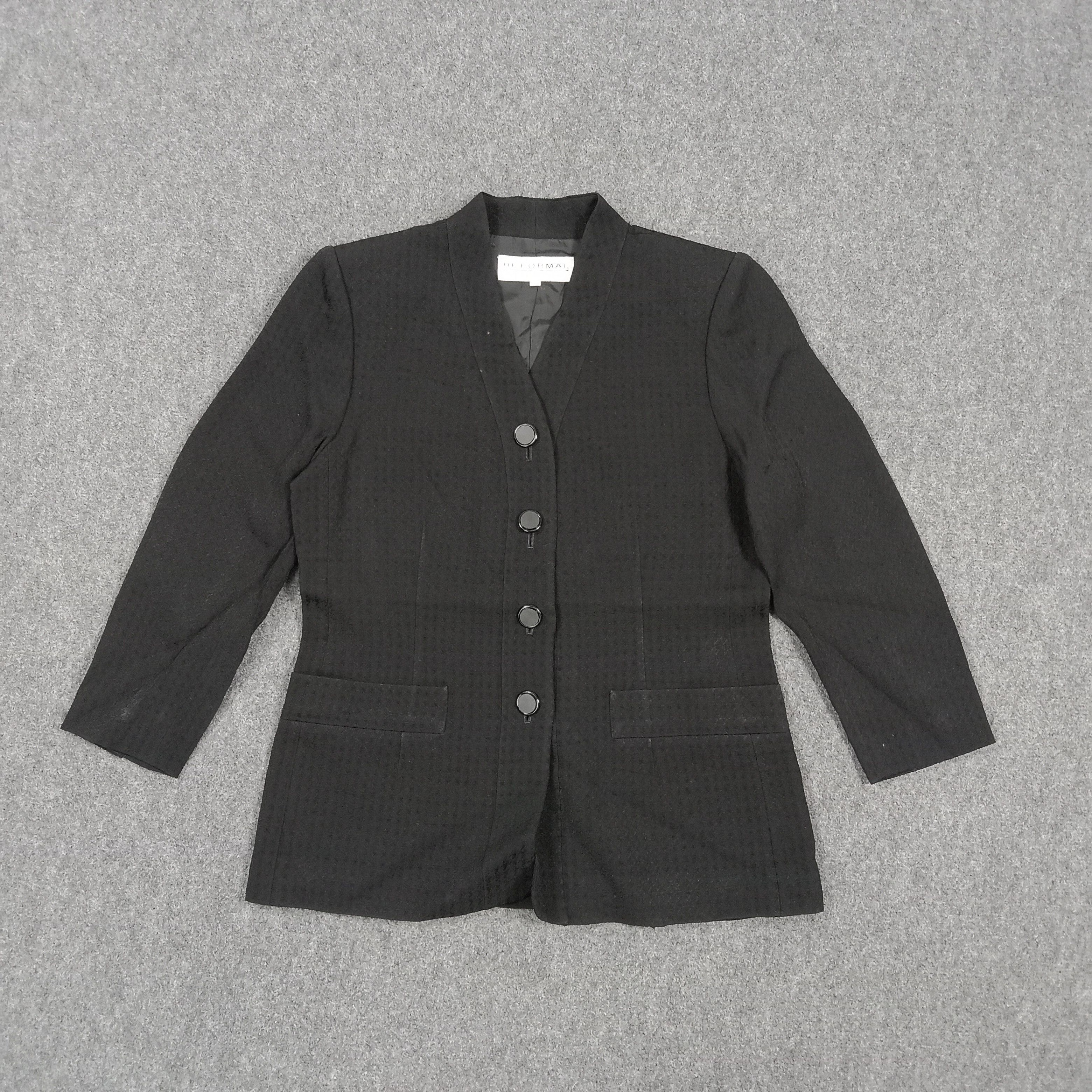 Givenchy Givenchy Hi Formal Black Blazer Formal Wear C289N6 Size US XS / EU 42 / 0 - 1 Thumbnail