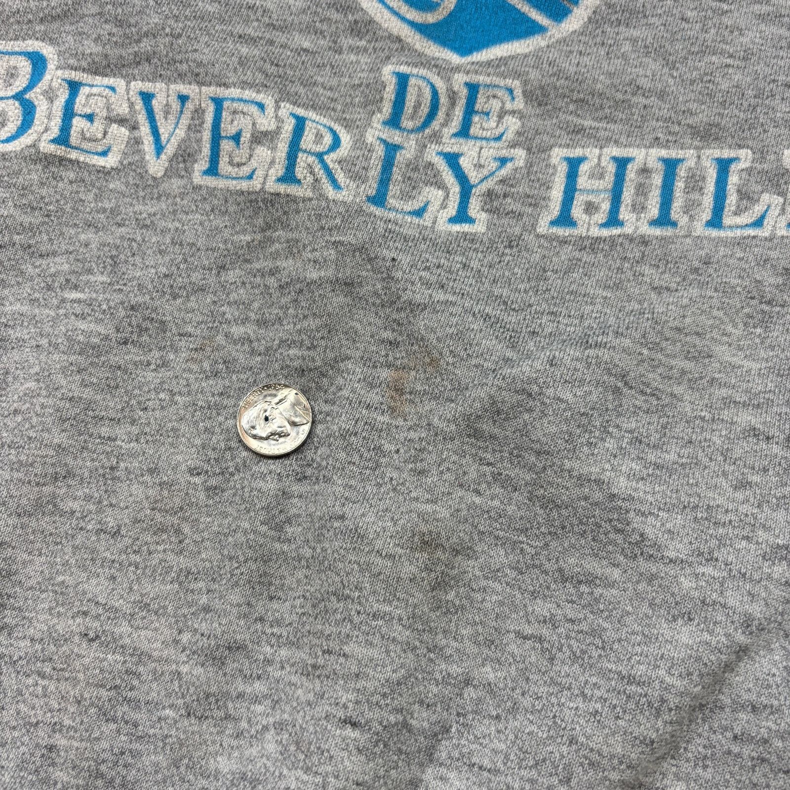 Mercedes-Benz × Vintage VTG 80s Universite Beverly Hills Mercedes Raglan Sweatshirt Size US L / EU 52-54 / 3 - 8 Thumbnail