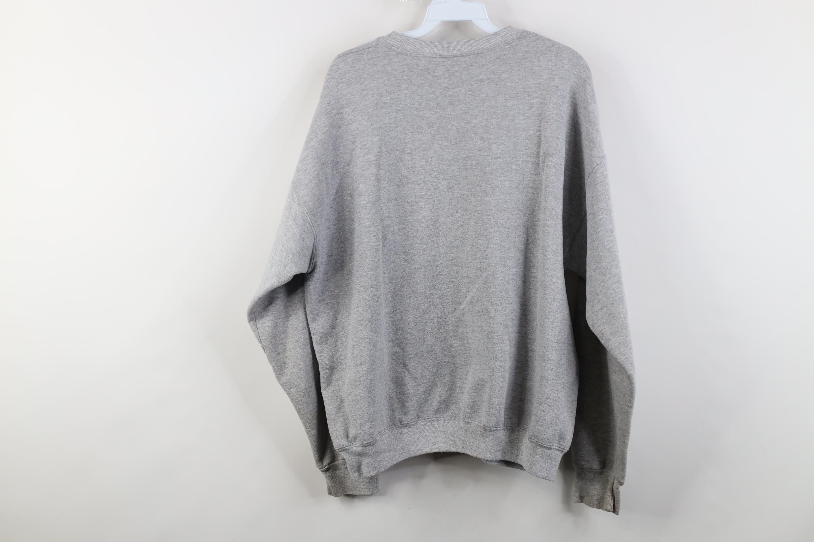 Starter Vintage 90s Starter Spell Crewneck Sweatshirt Heather Gray Size US XL / EU 56 / 4 - 12 Thumbnail