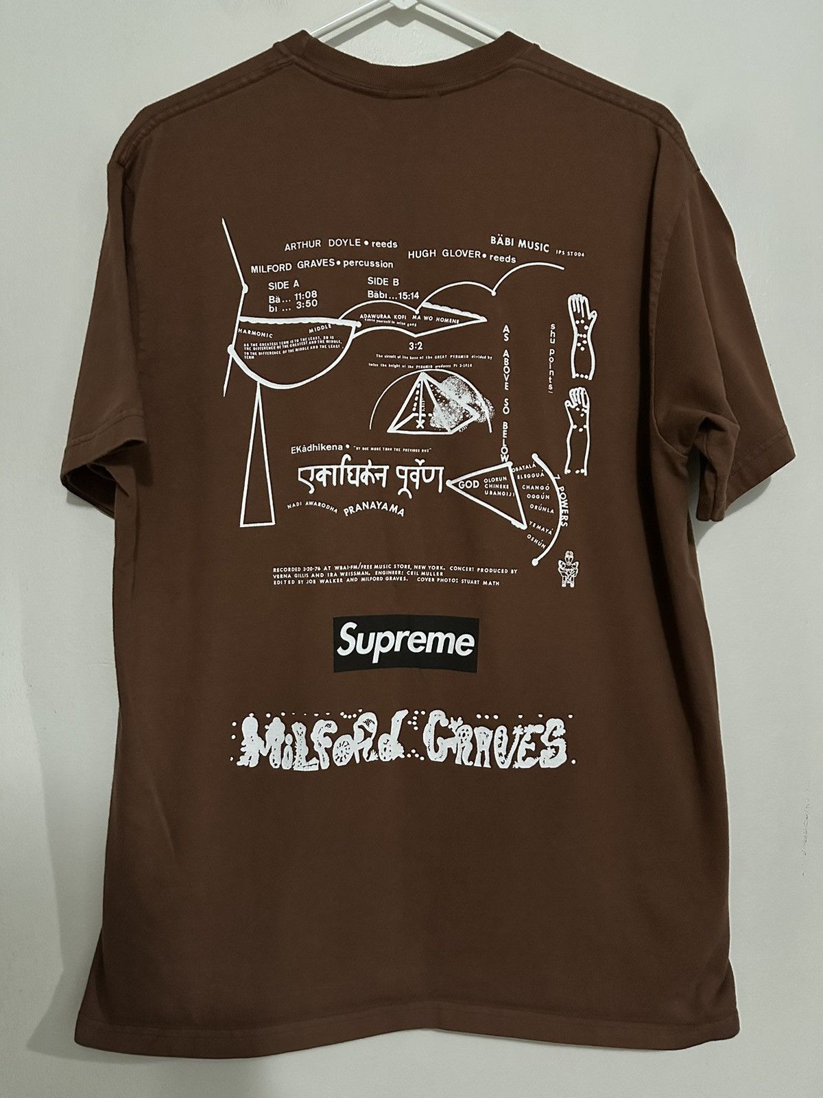 Supreme Supreme Milford Graves Tee Size US L / EU 52-54 / 3 - 1 Thumbnail