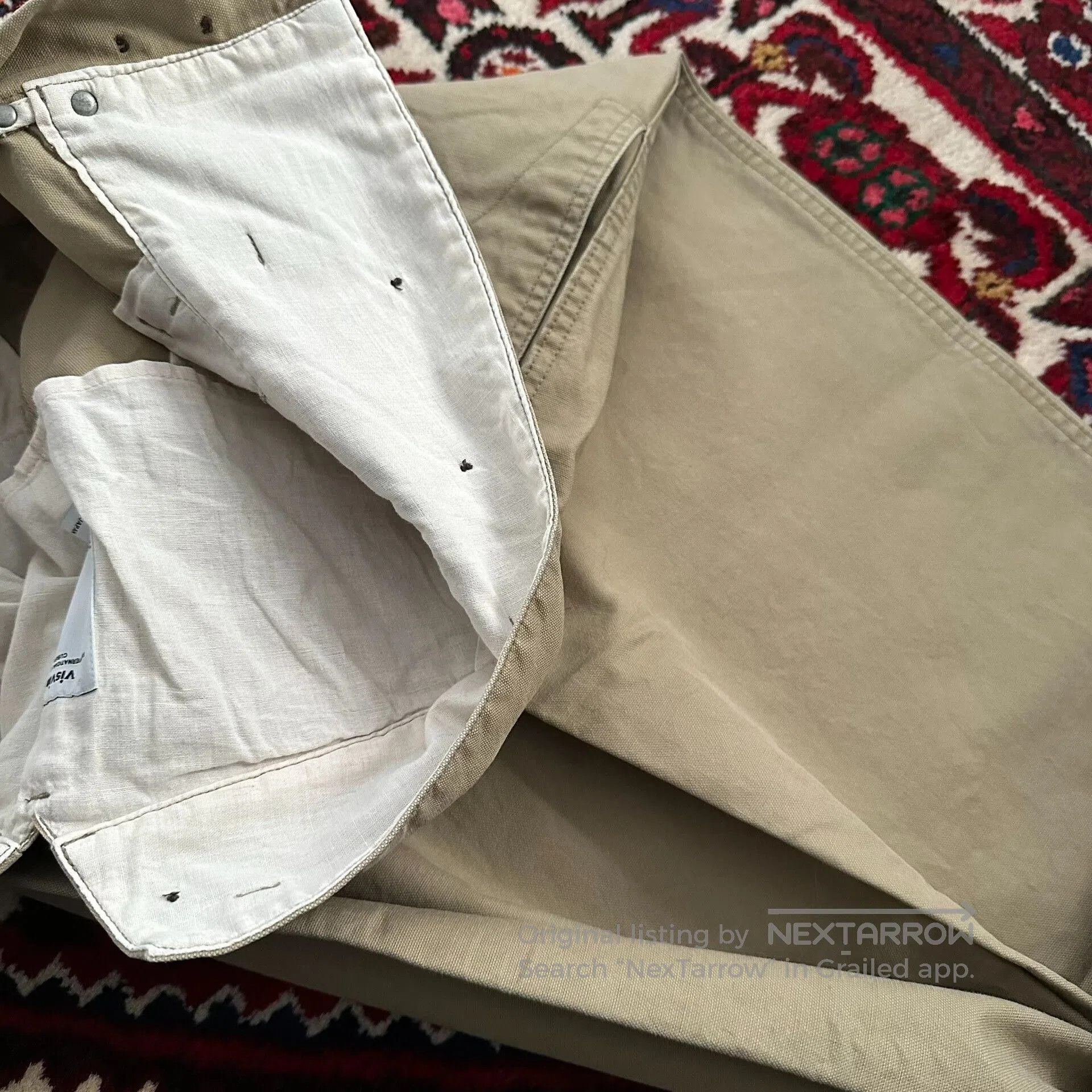 Visvim visvim engineer pants in beige fabric. Size US 40 / EU 56 - 9 Thumbnail